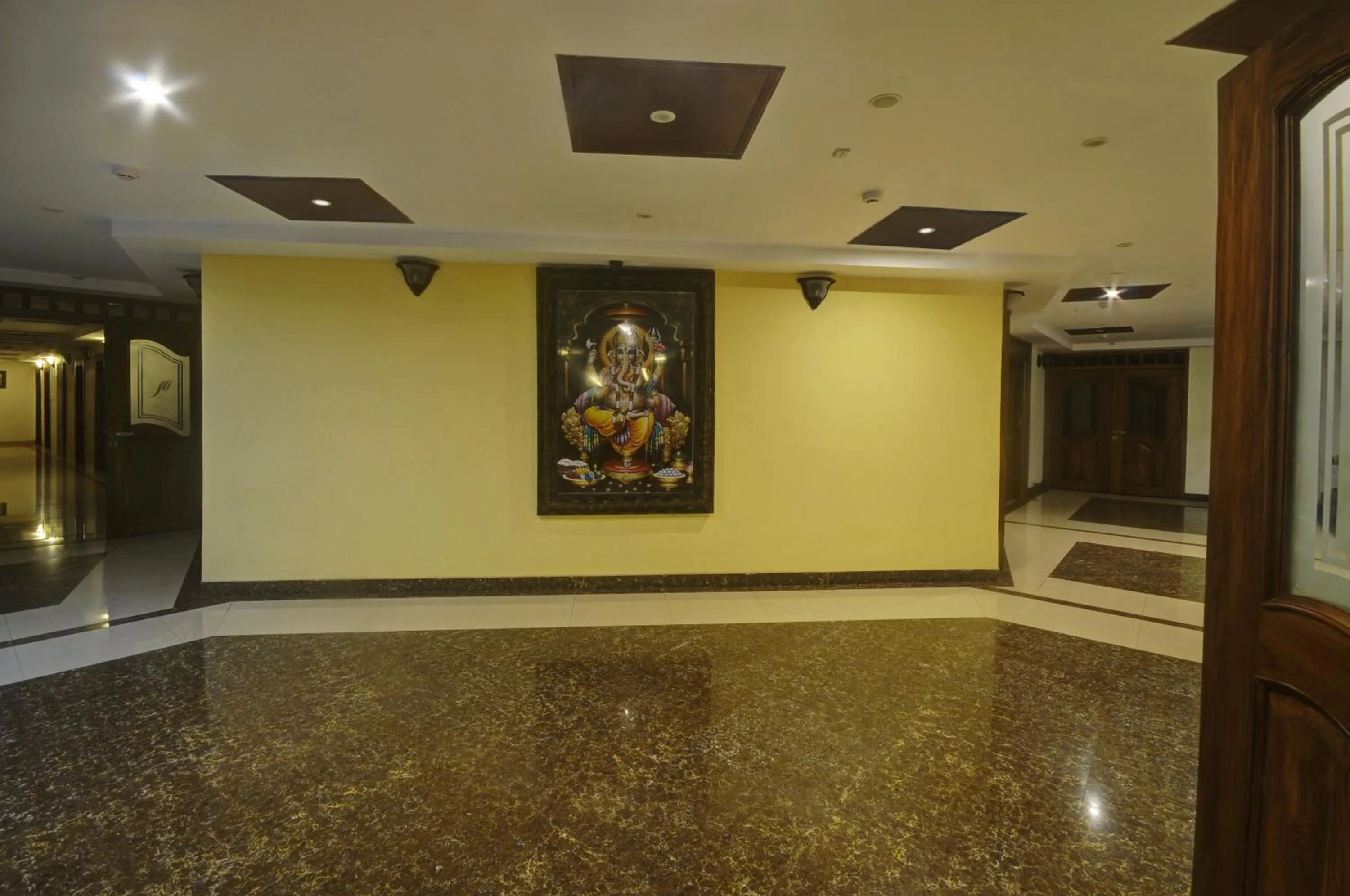 Lobby or reception in Hotel Sidharth