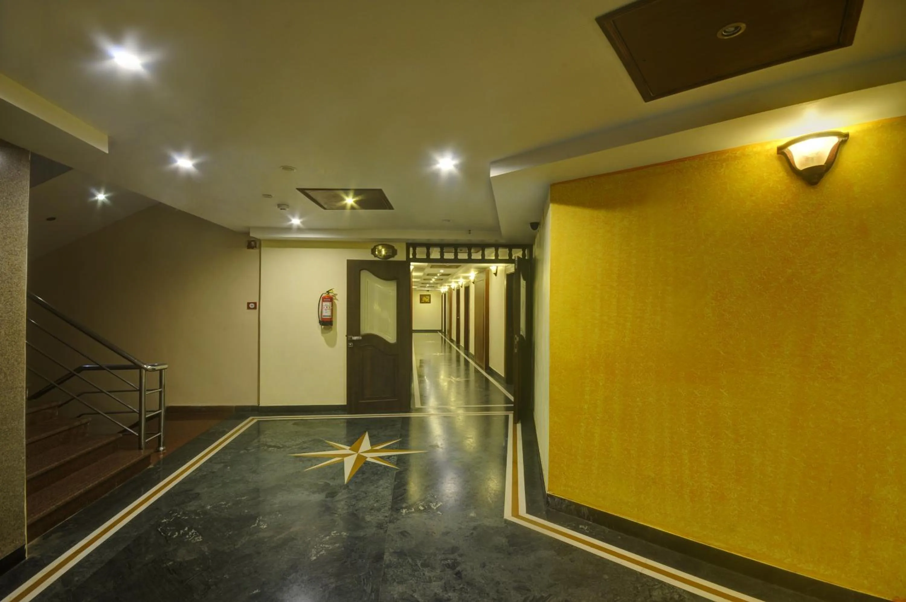 Lobby or reception in Hotel Sidharth