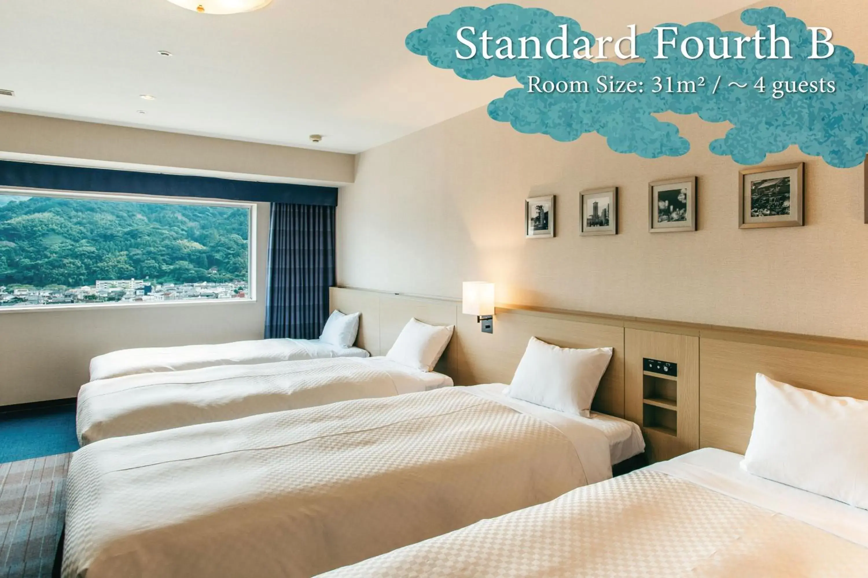 Photo of the whole room, Bed in KAMENOI HOTEL Beppu Photo of the whole room, Bed in KAMENOI HOTEL Beppu