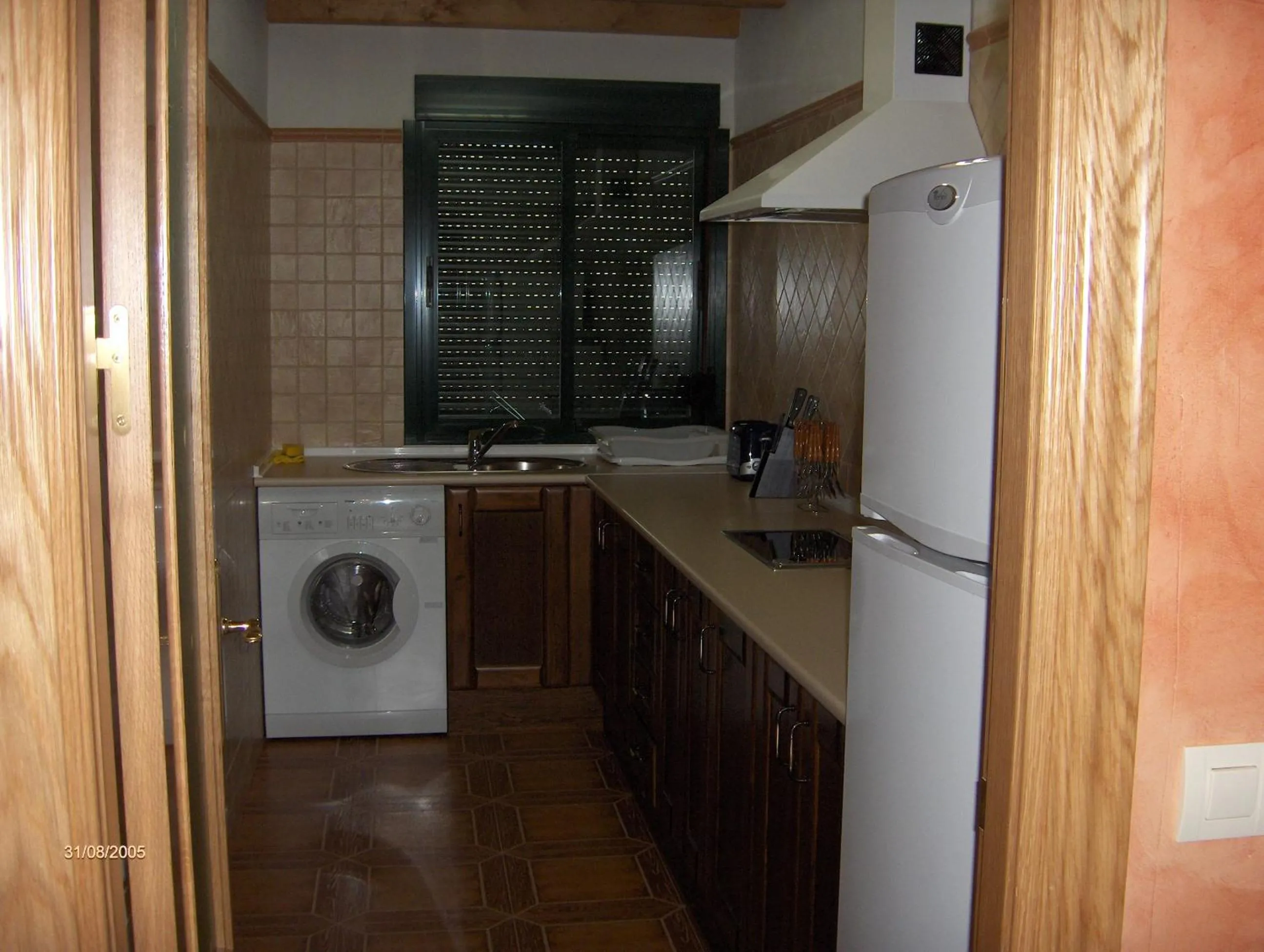 Kitchen or kitchenette in Apartamentos Los Panchos