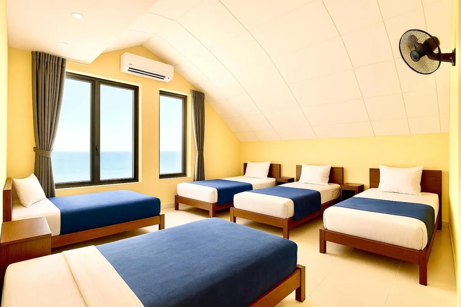 Bed in Golden River Hotel Bed in Golden River Hotel