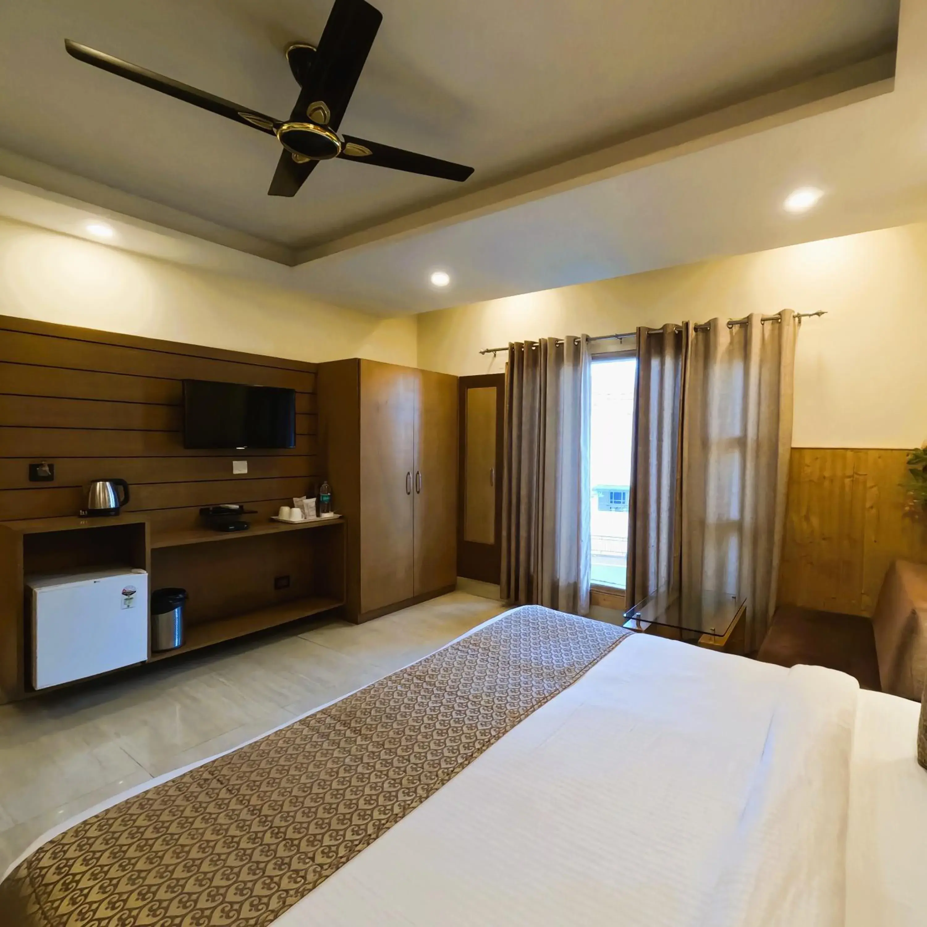 Bed in Hotel Skyking Bed in Hotel Skyking