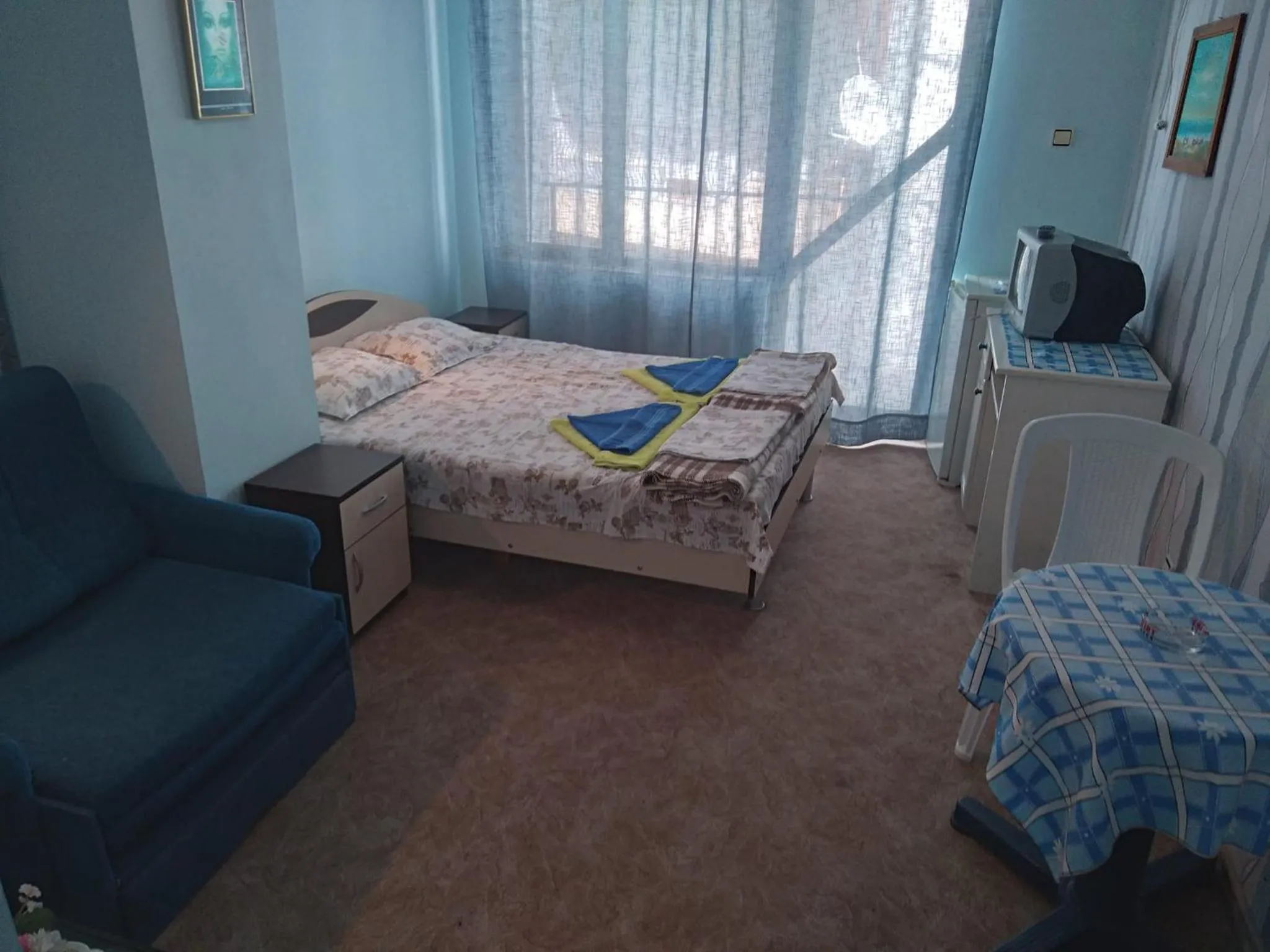 Property building, Bed in Andi Hotel