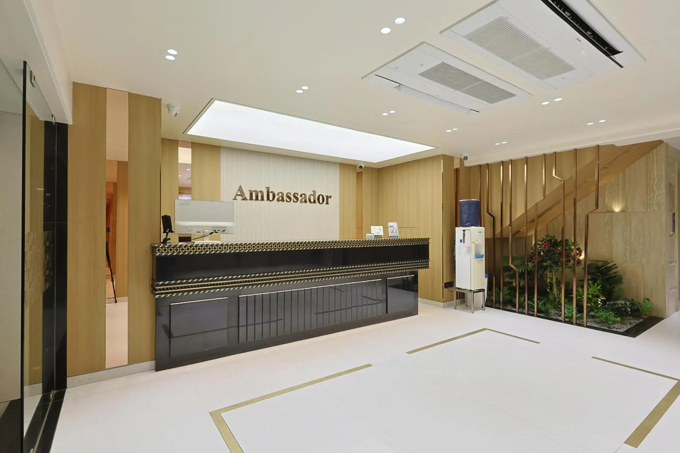 Lobby or reception in The Ambassador Lobby or reception in The Ambassador