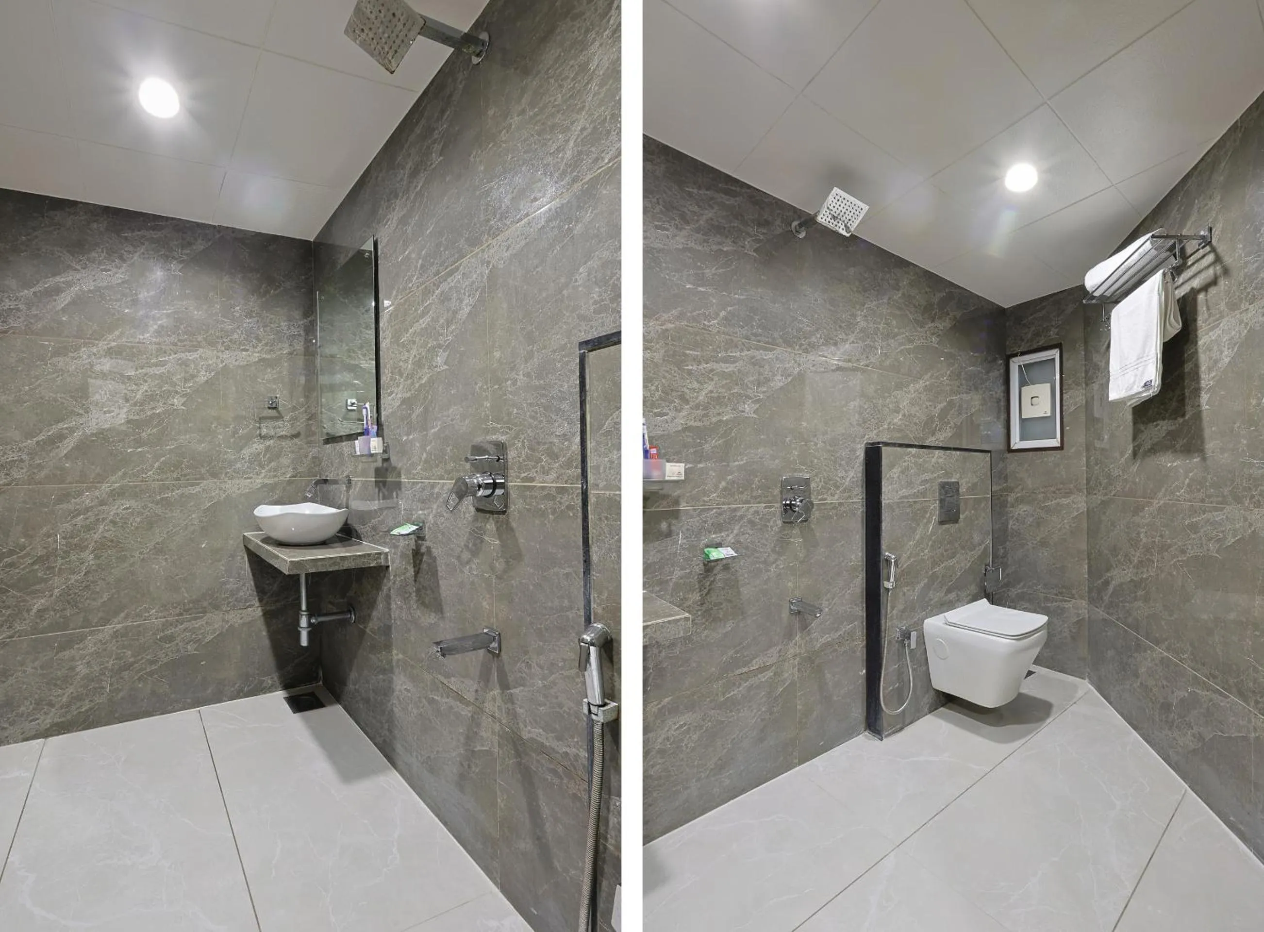 Shower in The Ambassador