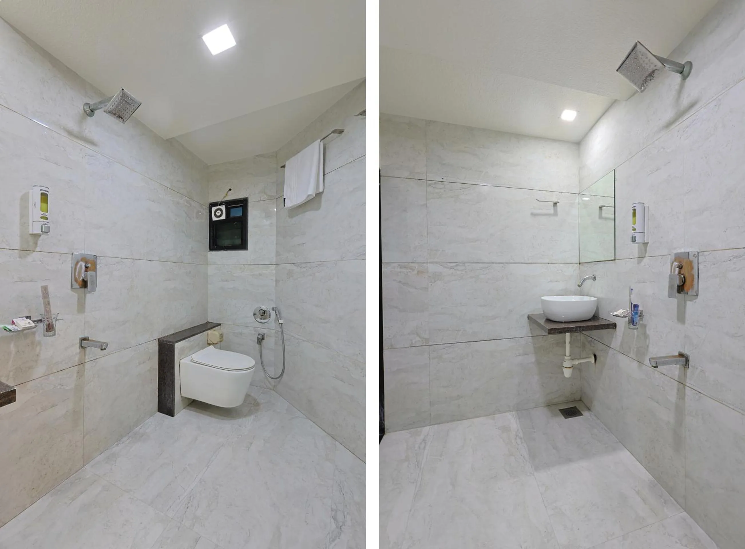 Shower in The Ambassador