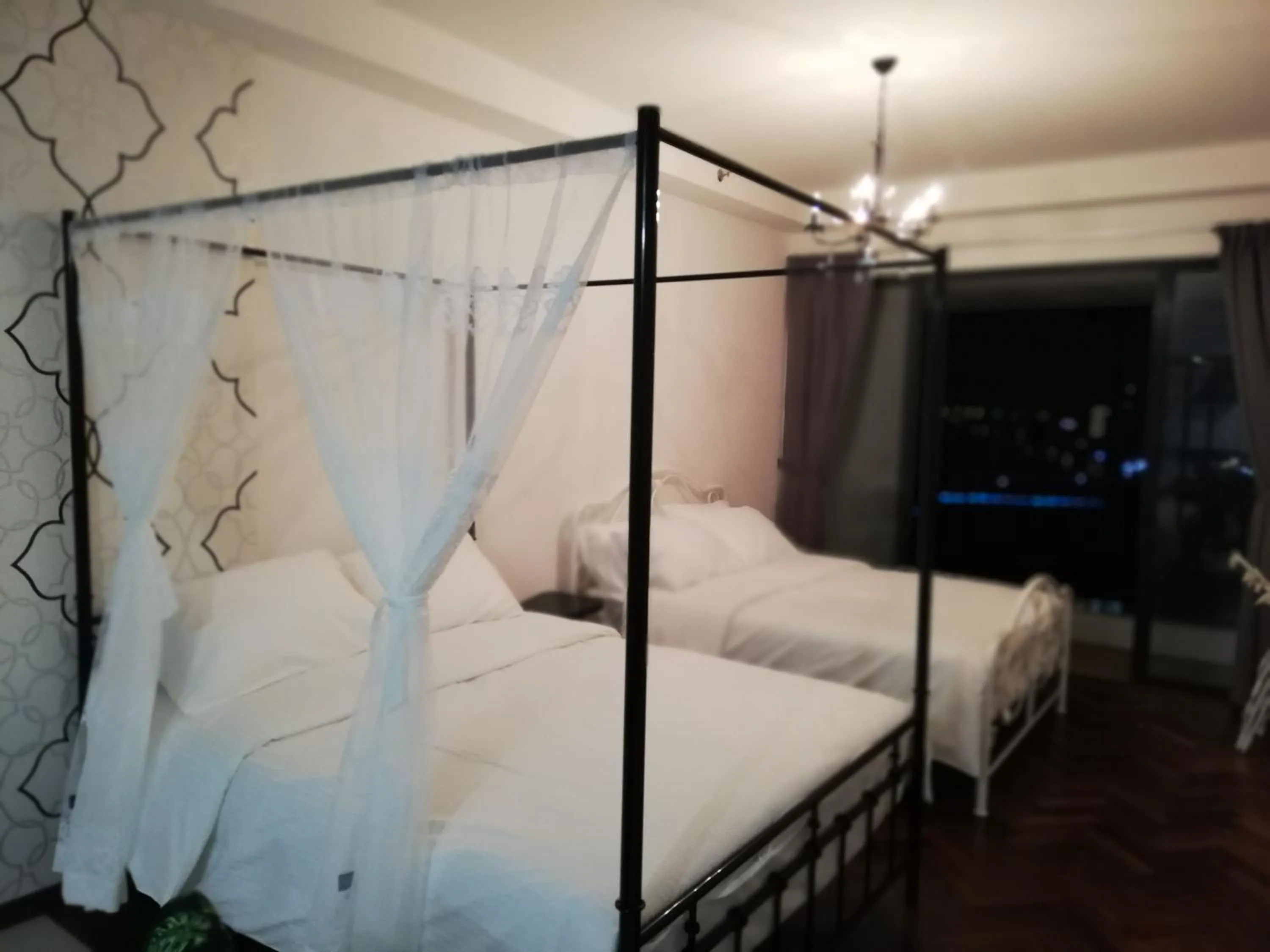 Bedroom, Bed in Seaview Landmark Studio Homestay at Gurney 无敌海景套房