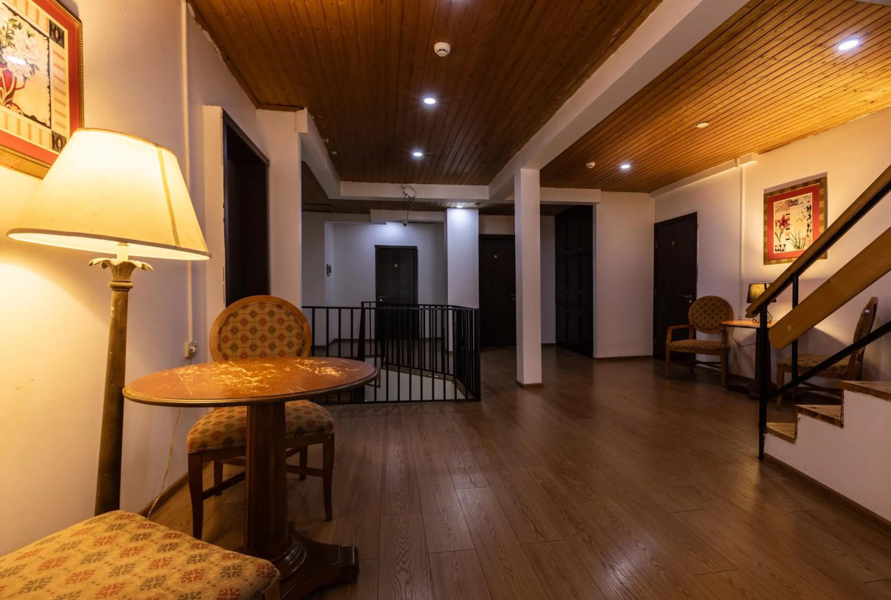 Seating area in Hotel Chubu