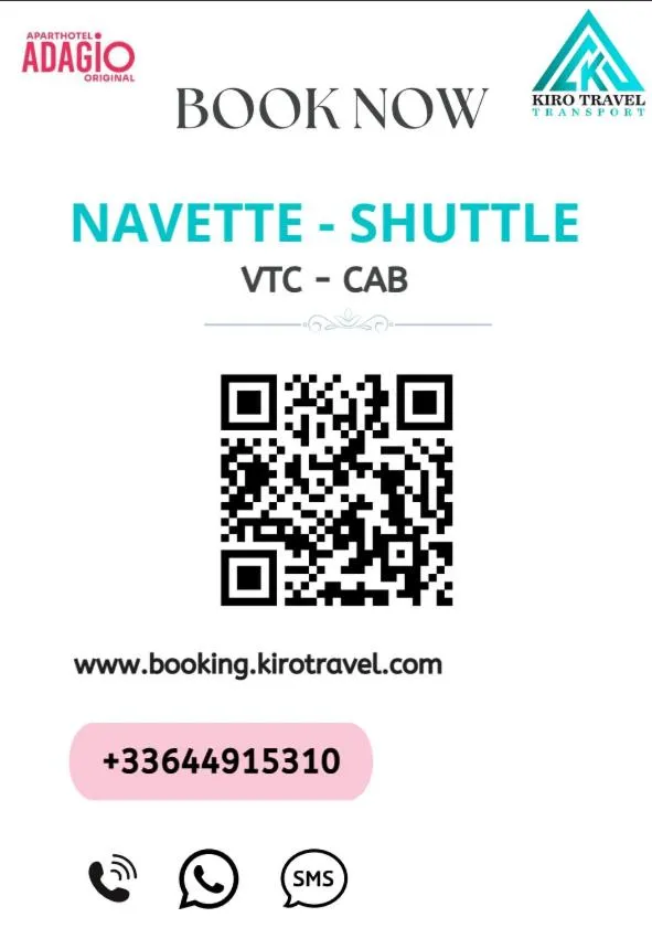 shuttle in Adagio Original Thoiry Genève