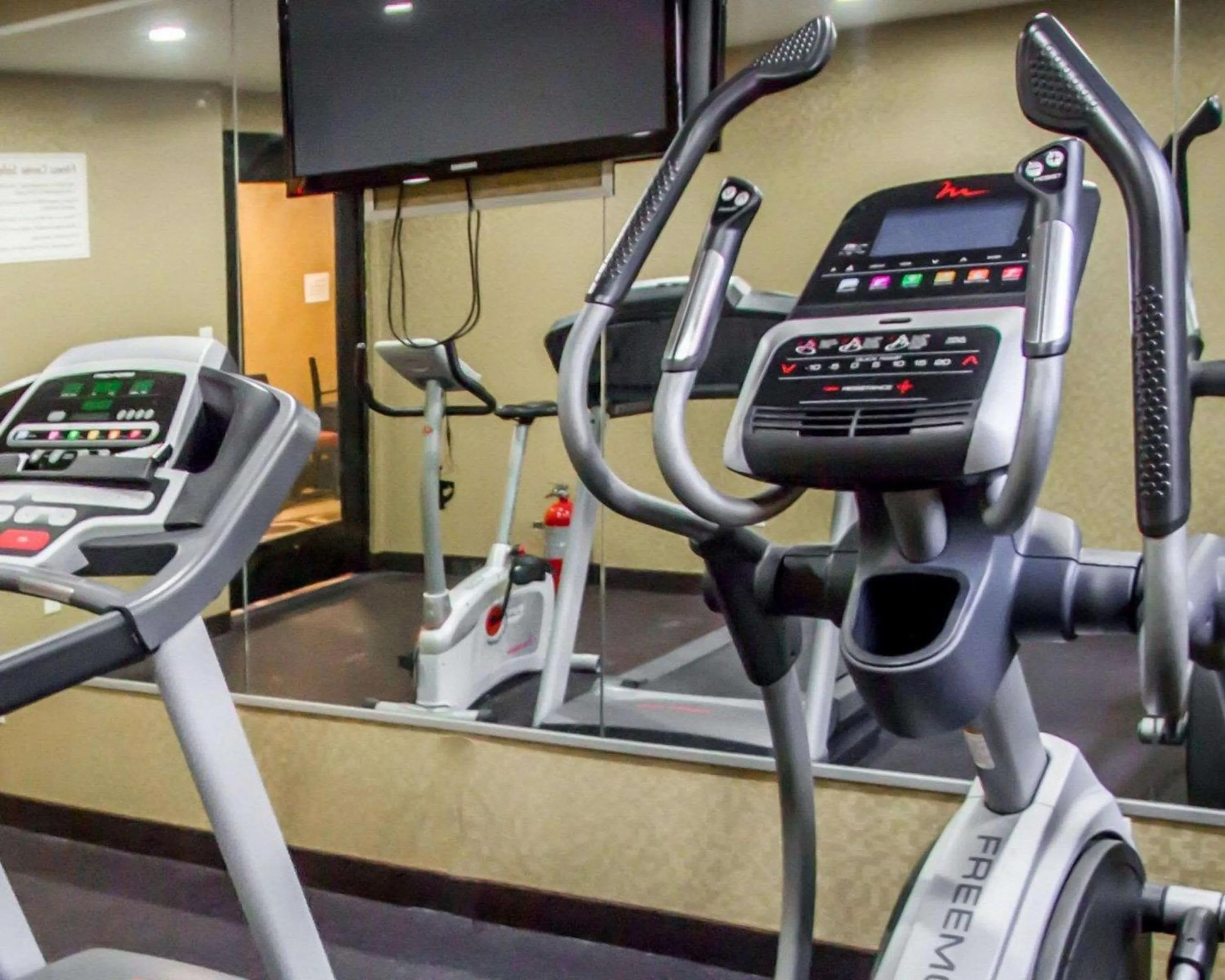 Fitness centre/facilities in Rodeway Inn Bronx Zoo