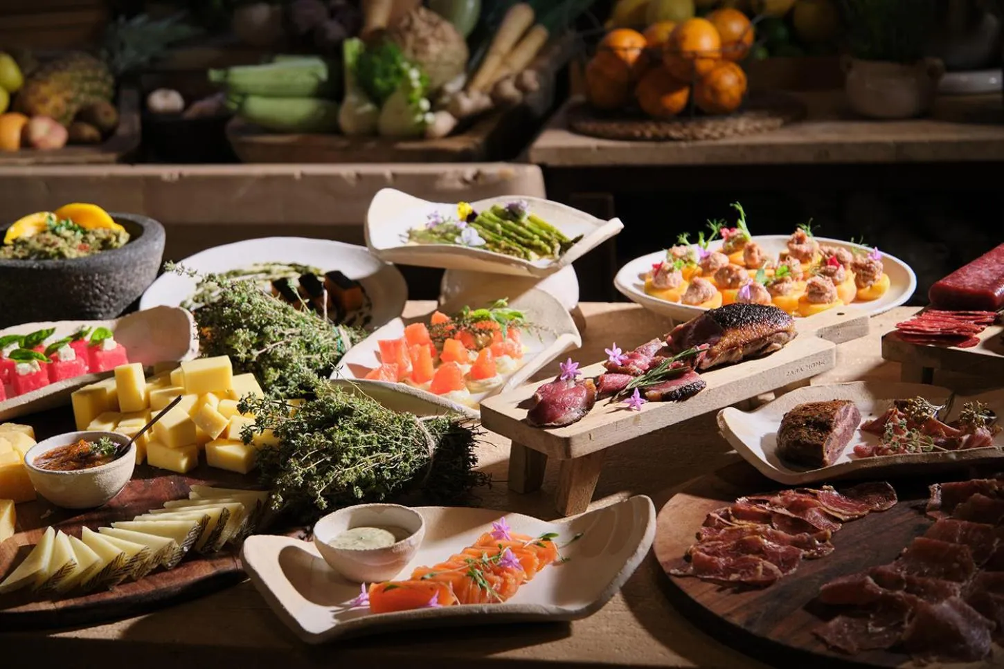 Buffet breakfast in Can Aulí Luxury Retreat - Adults Only