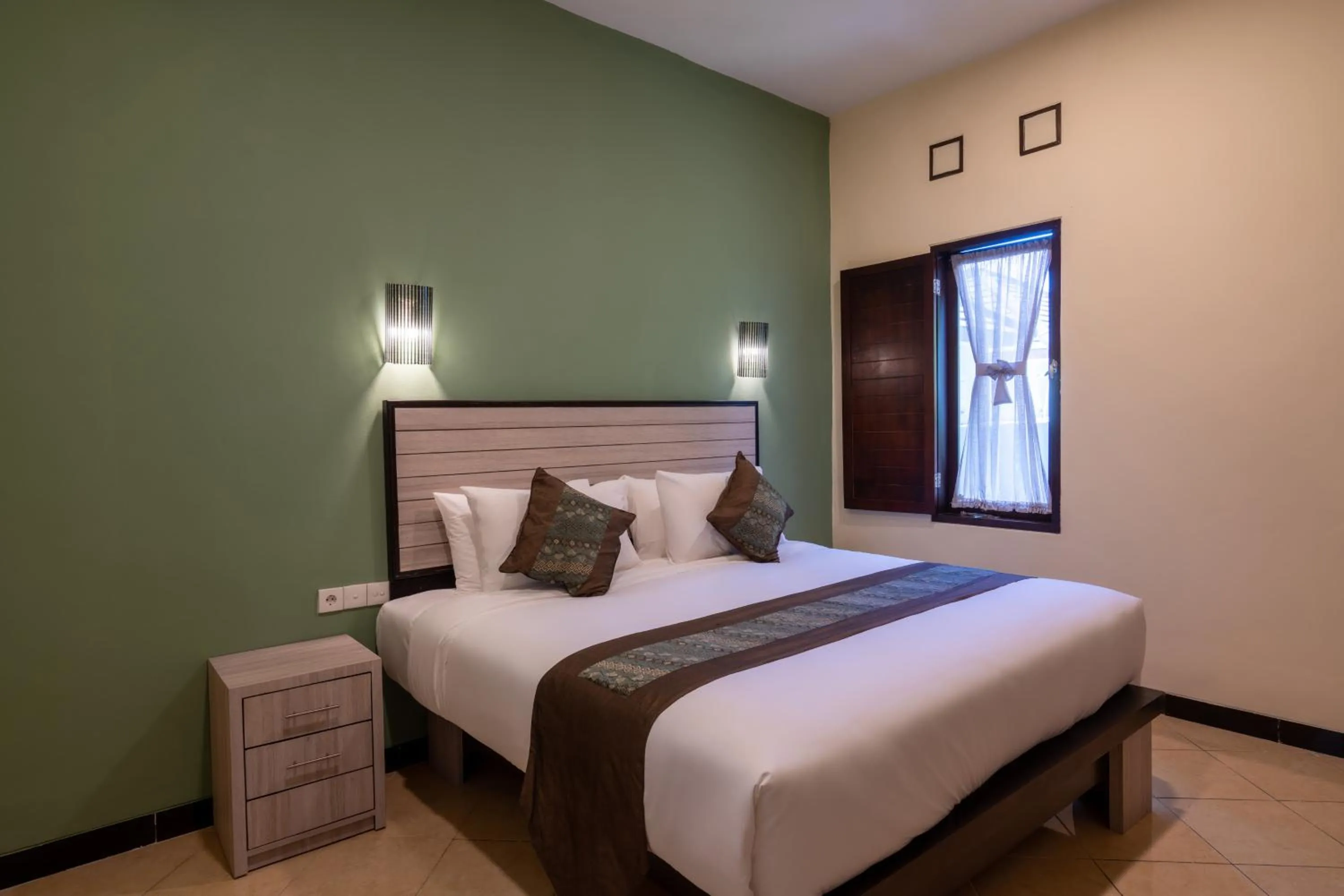 Bed in Benian Villas