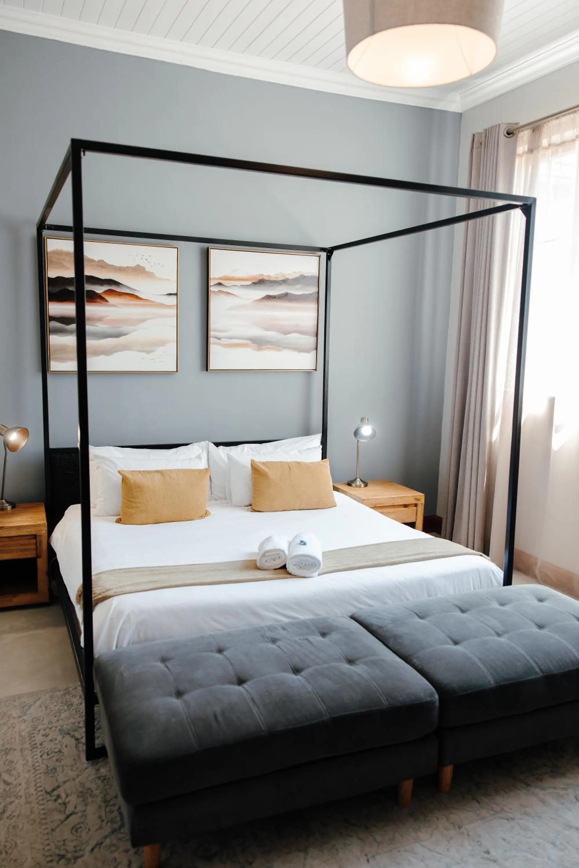 Bed in Uitsig Boutique Hotel