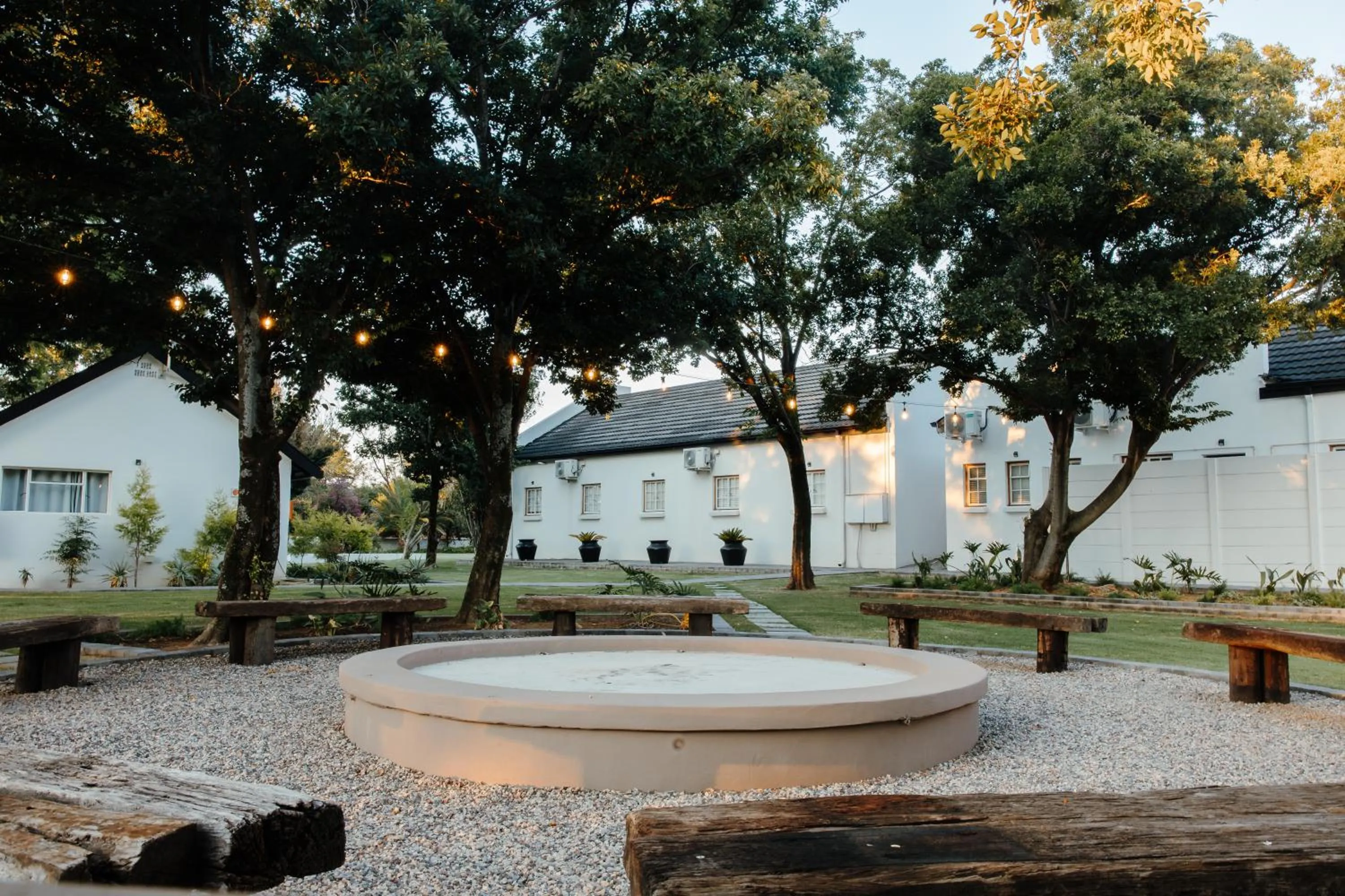 Seating area in Uitsig Boutique Hotel