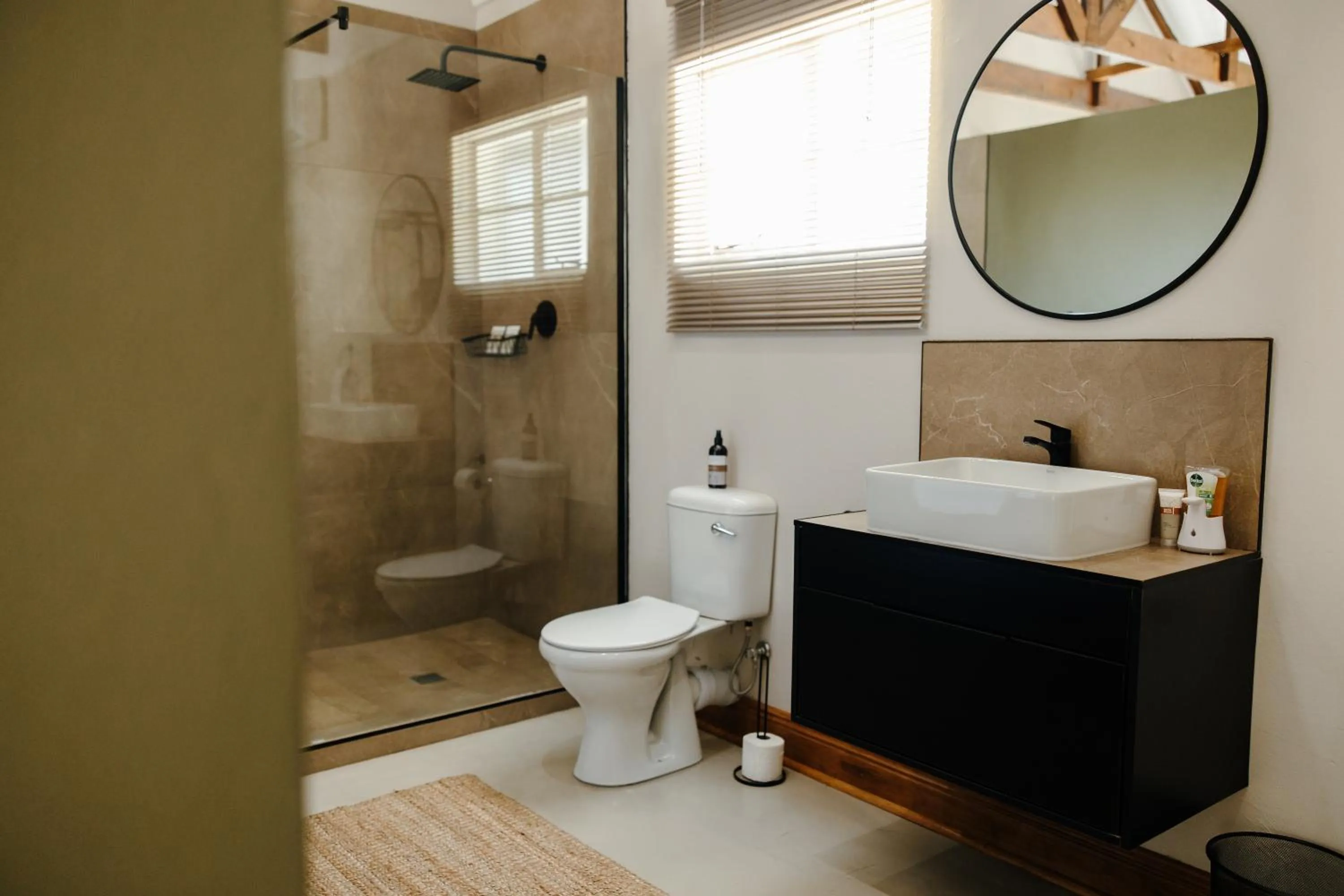 Shower in Uitsig Boutique Hotel