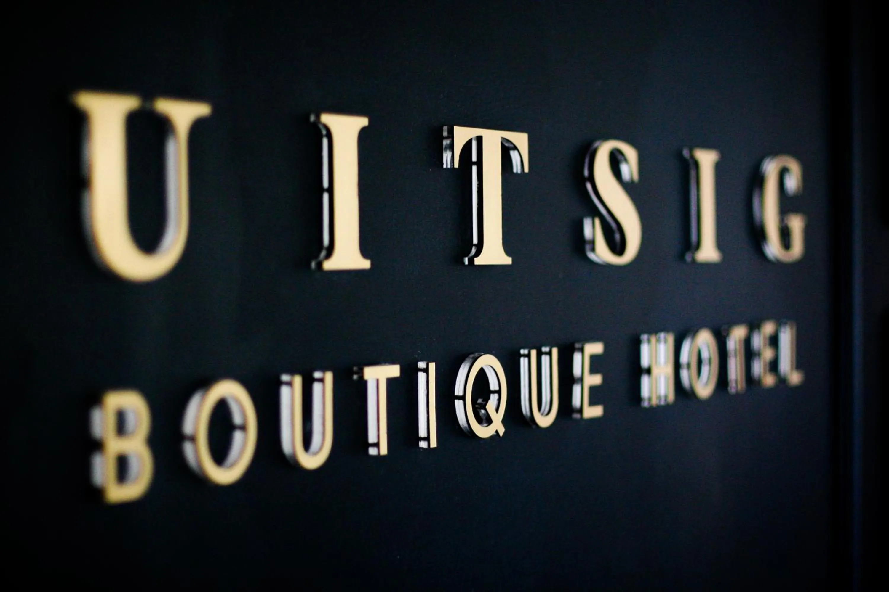 Property logo or sign in Uitsig Boutique Hotel