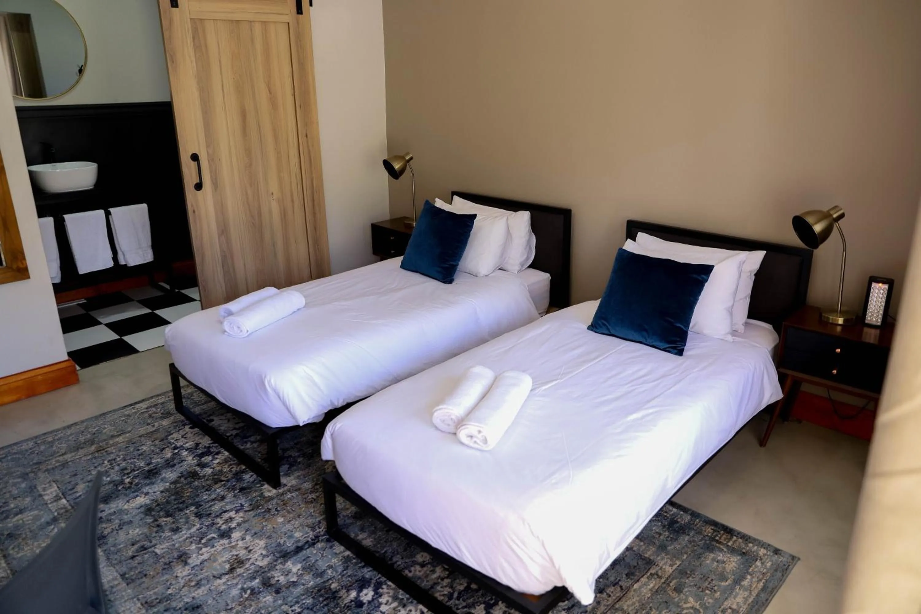 Bed in Uitsig Boutique Hotel