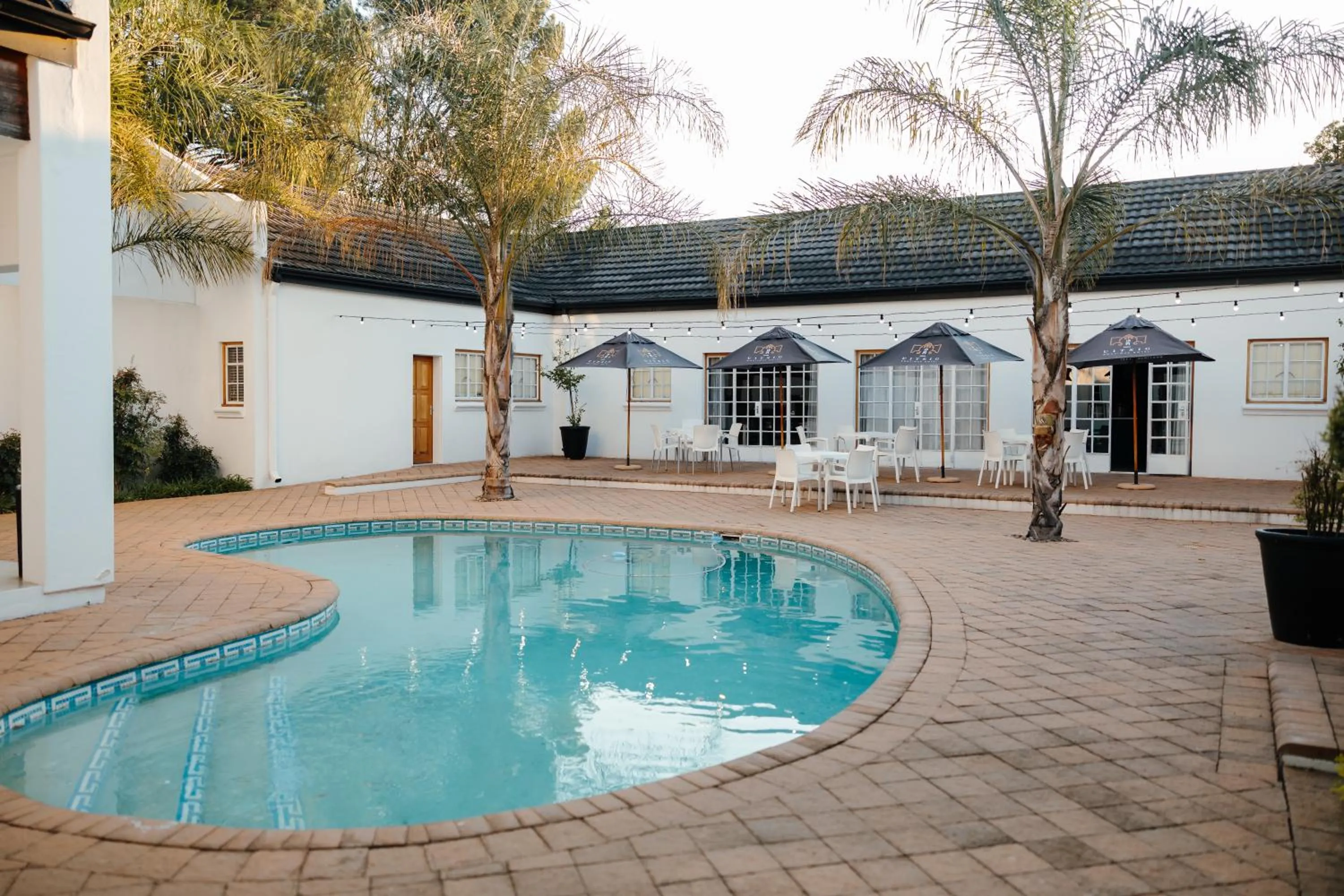 Swimming pool in Uitsig Boutique Hotel