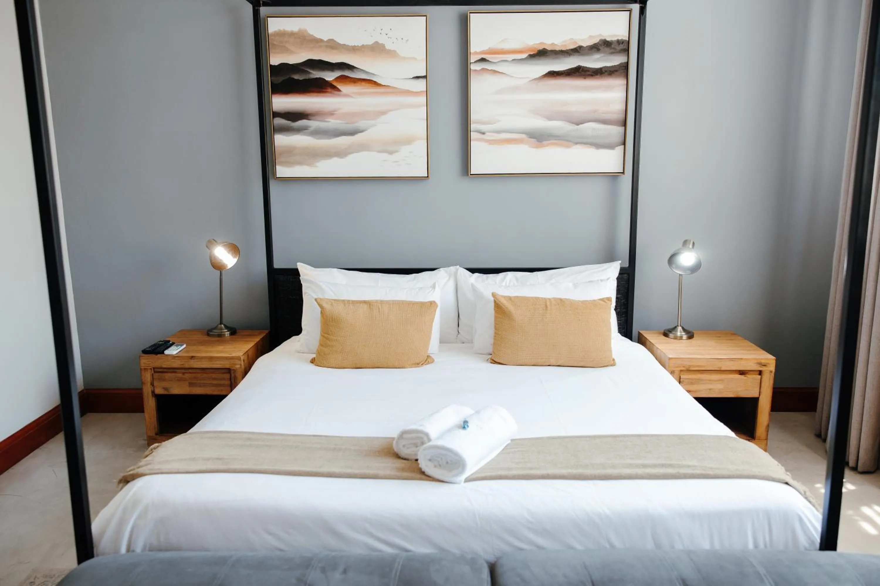 Bed in Uitsig Boutique Hotel