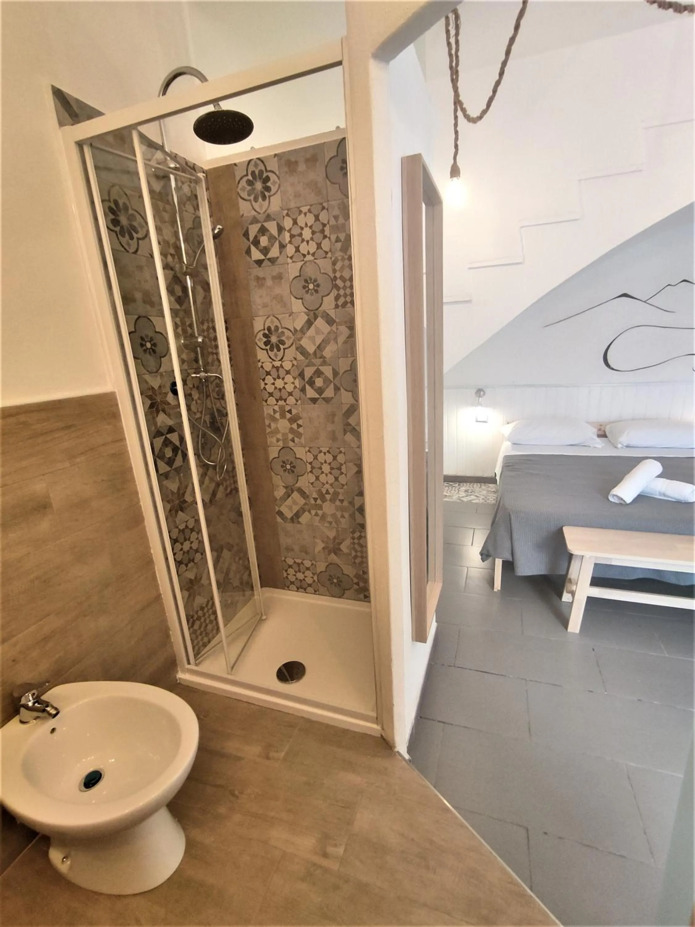 Shower in Villa Cinque Pini