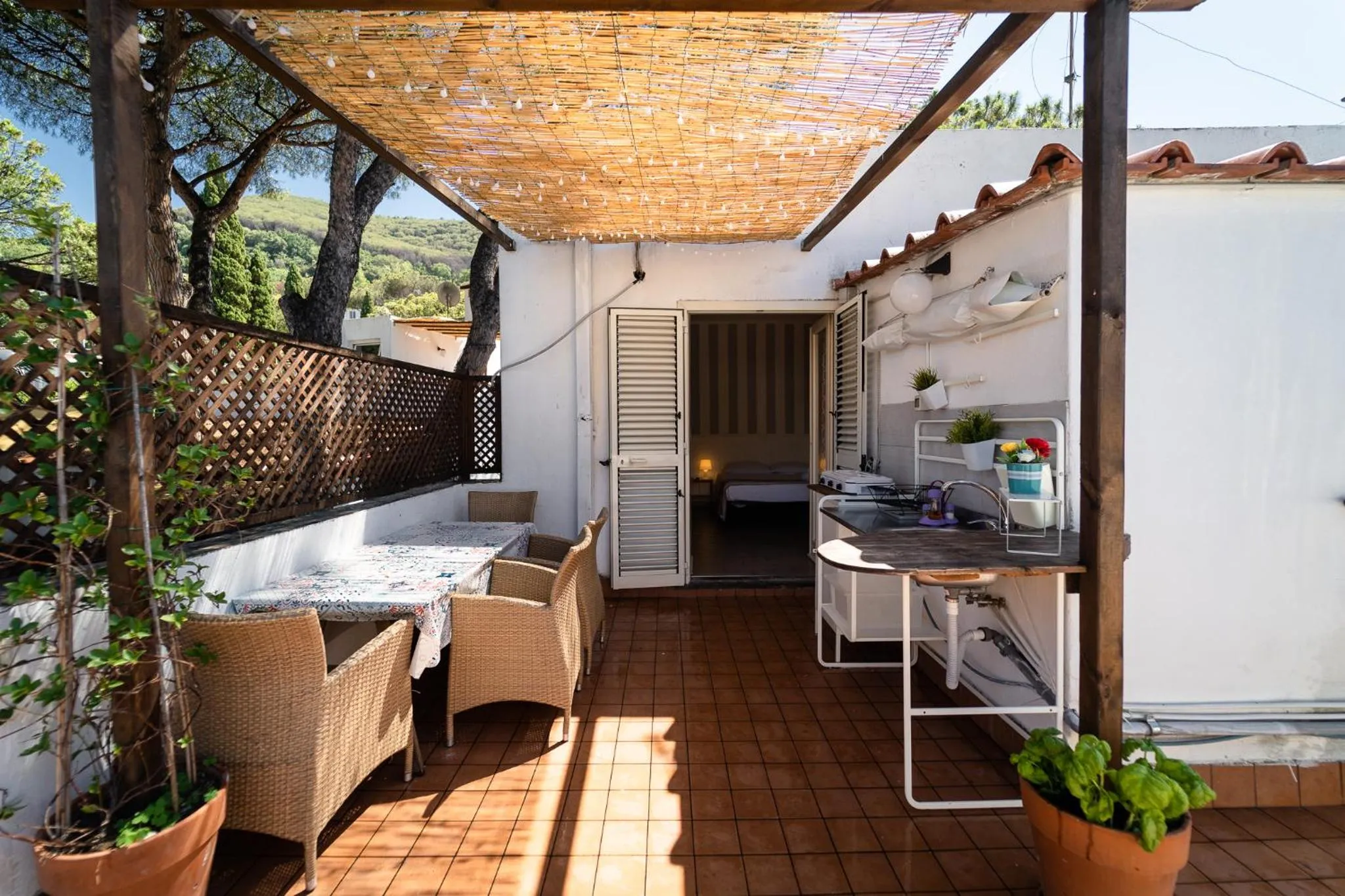 Patio in Villa Cinque Pini