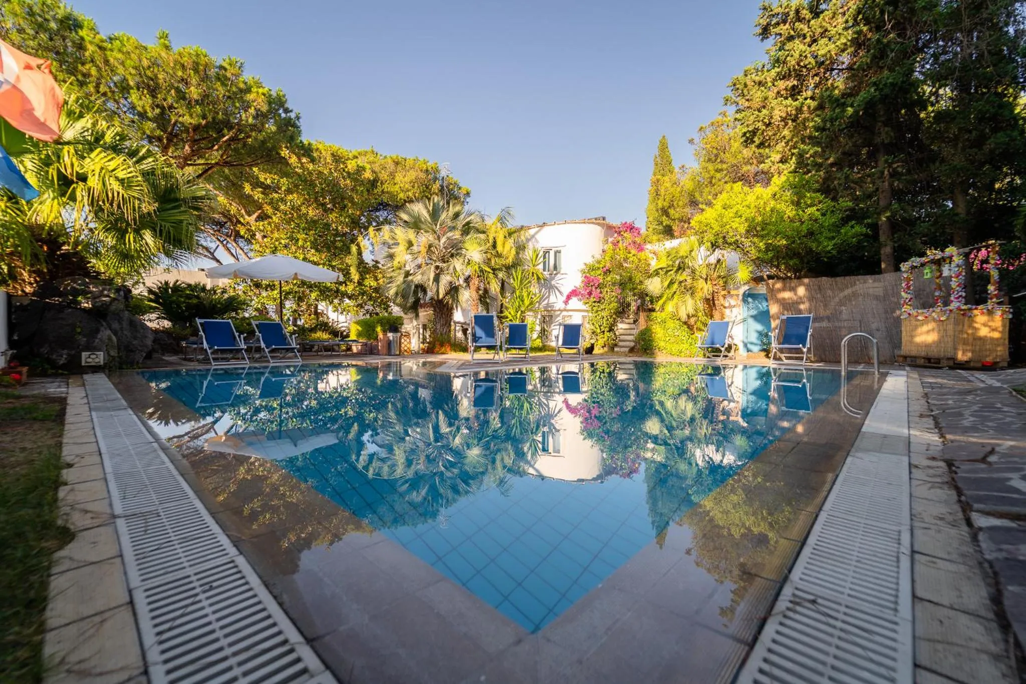 Swimming pool in Villa Cinque Pini