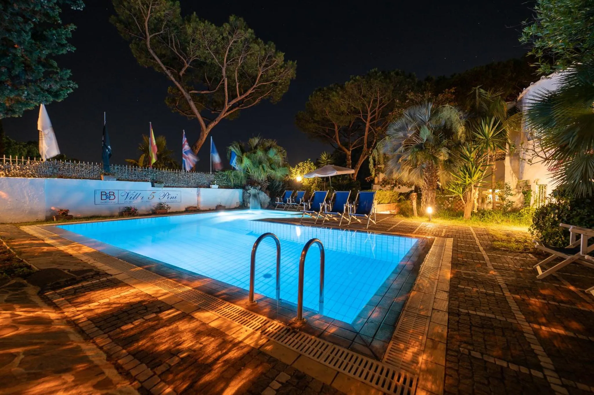 Garden in Villa Cinque Pini