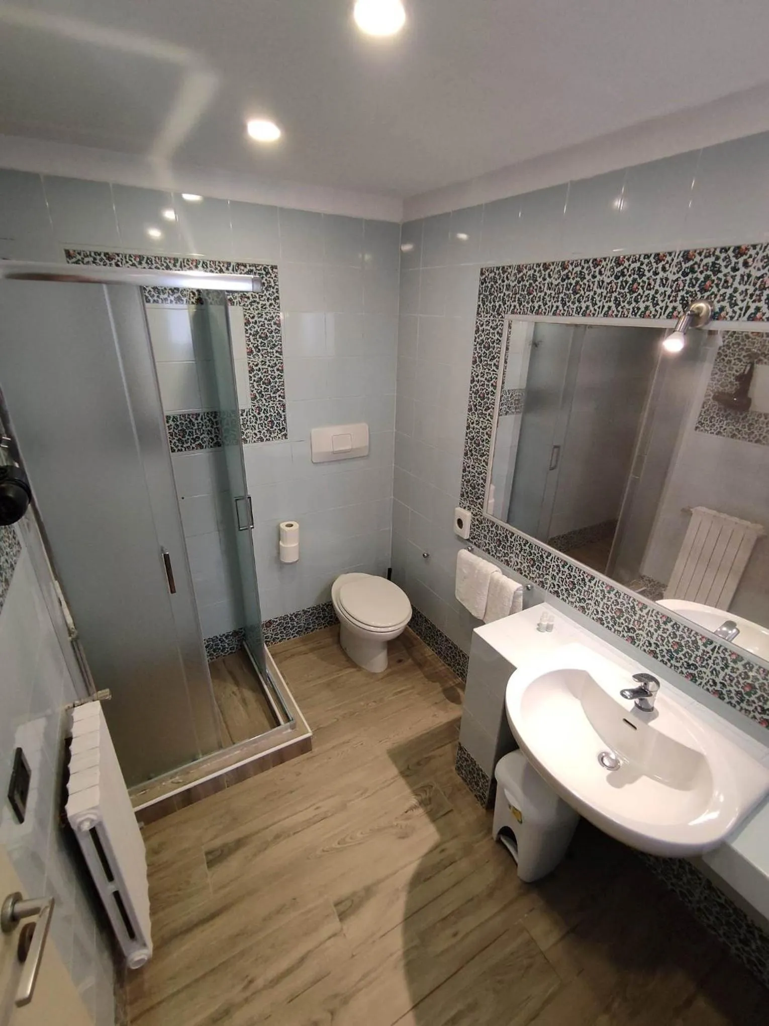 Shower in Villa Cinque Pini