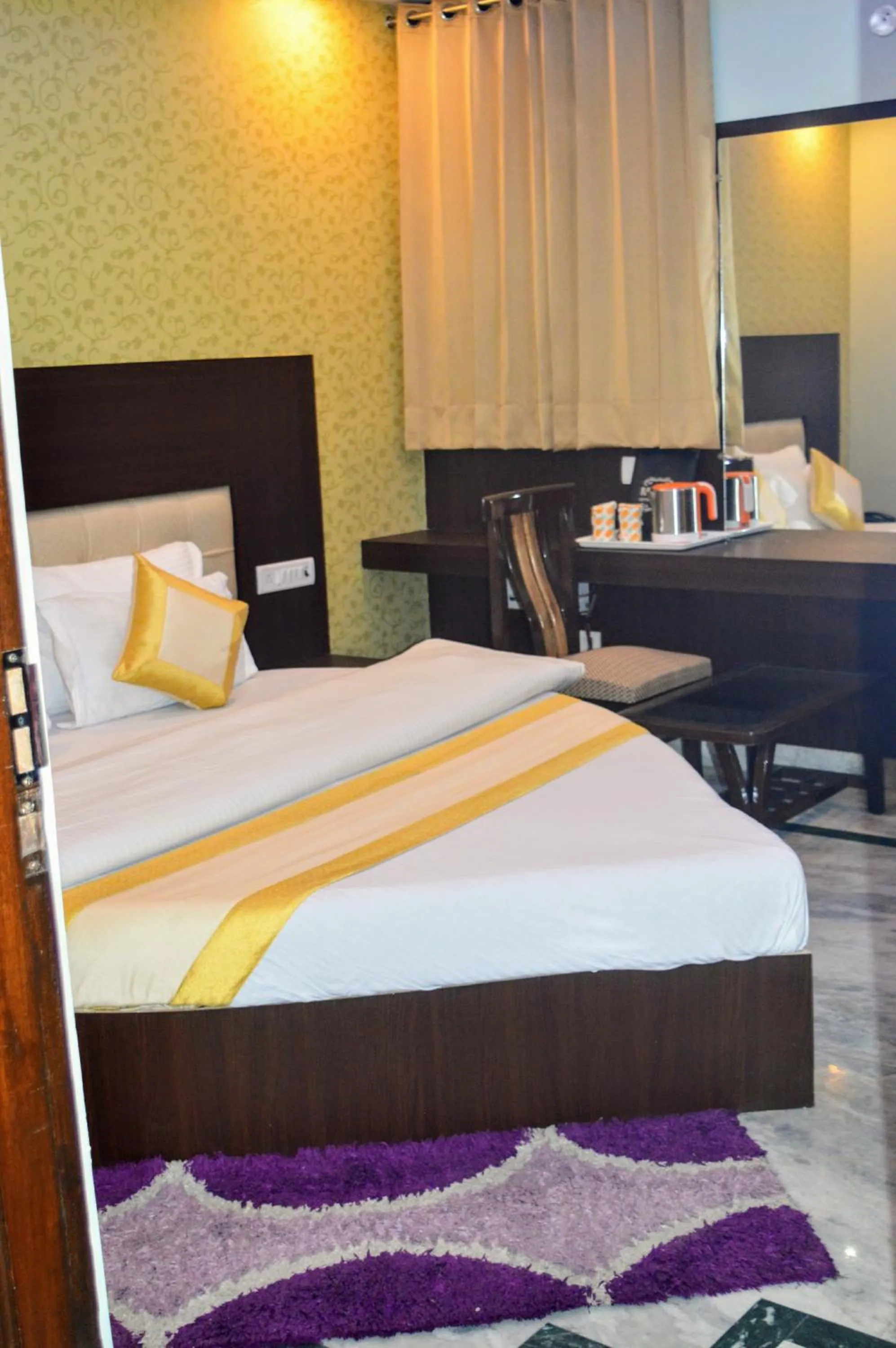 Bed in Cottage Ganga Inn