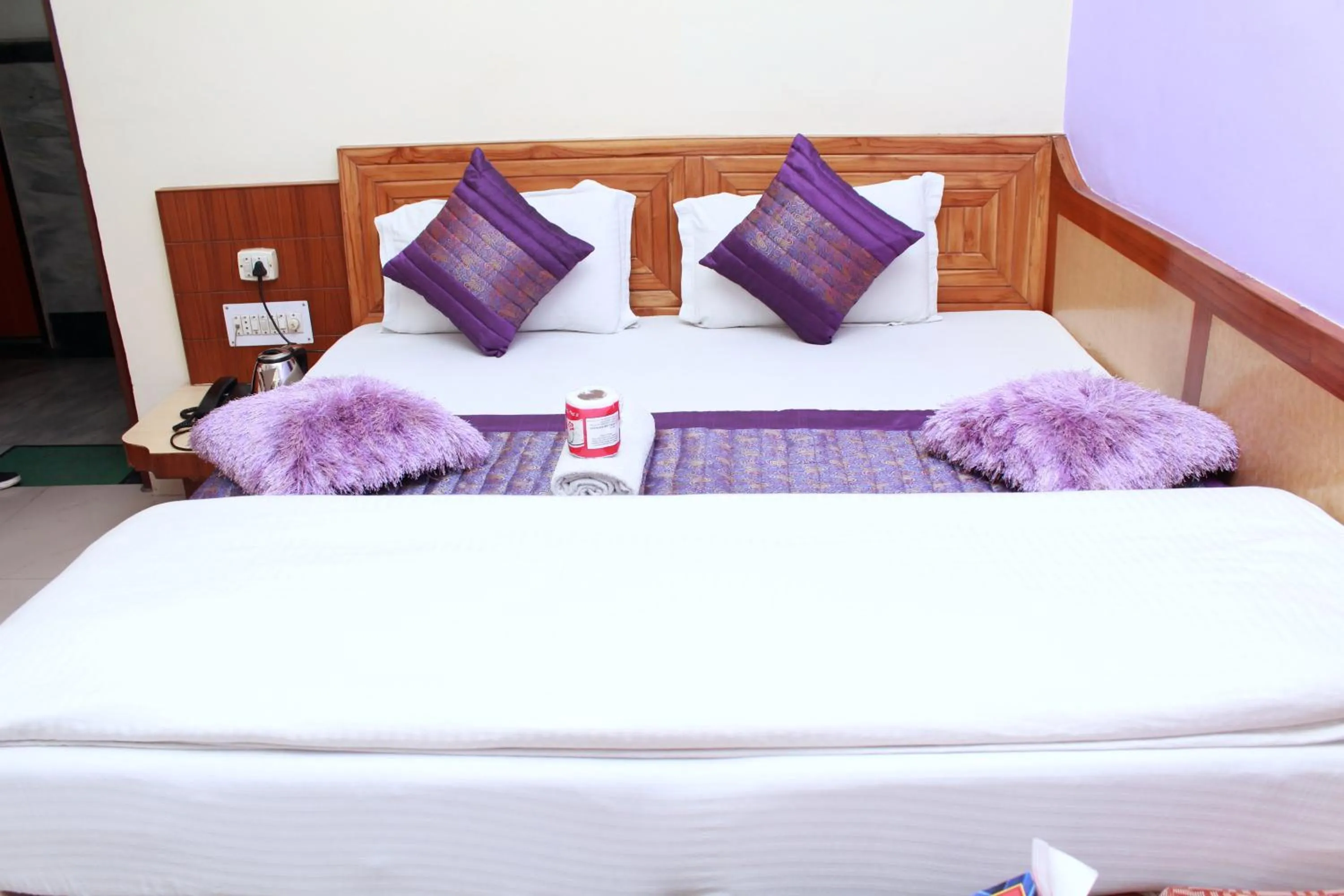 Bed in Cottage Ganga Inn