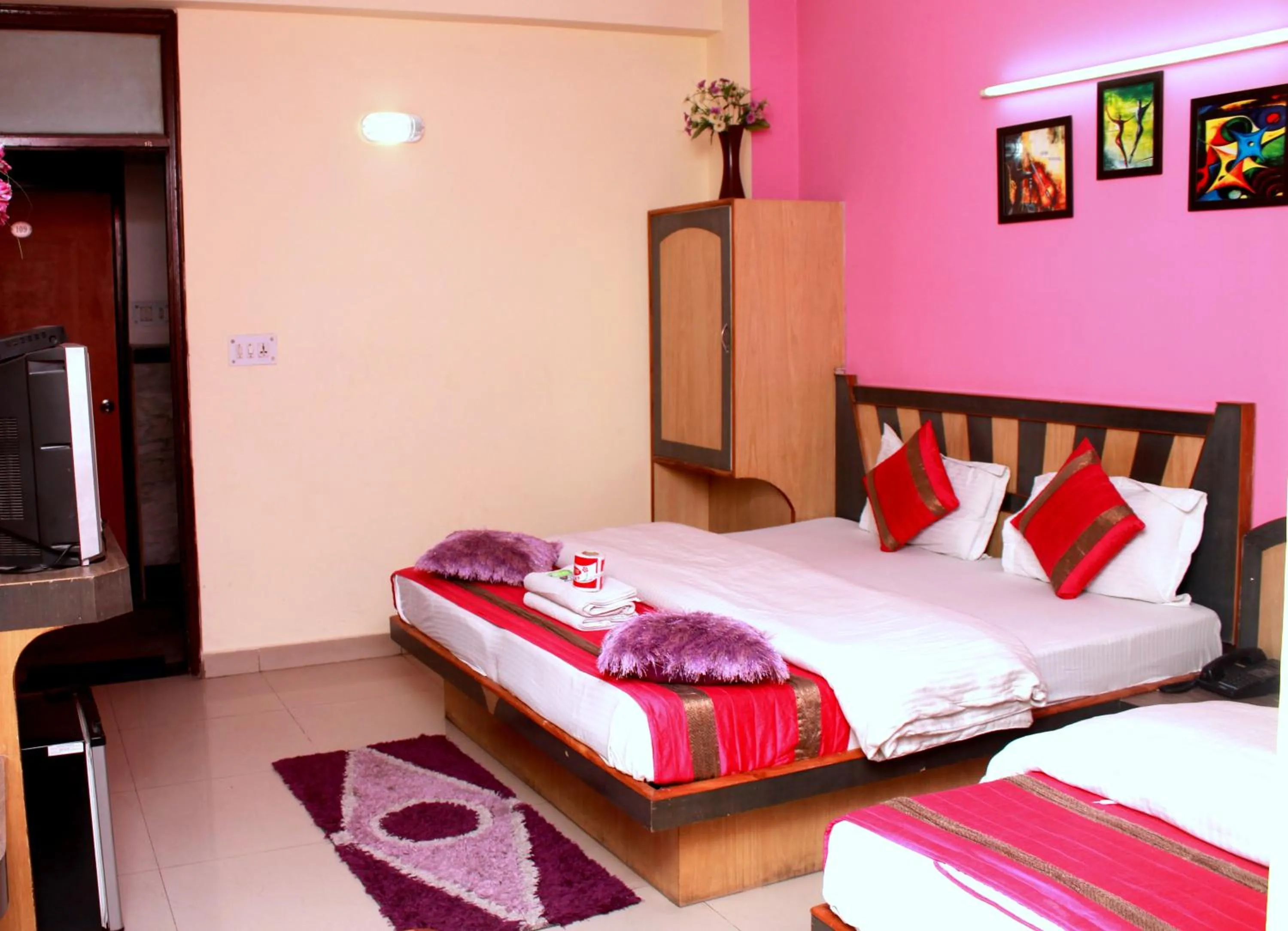 Bed in Cottage Ganga Inn