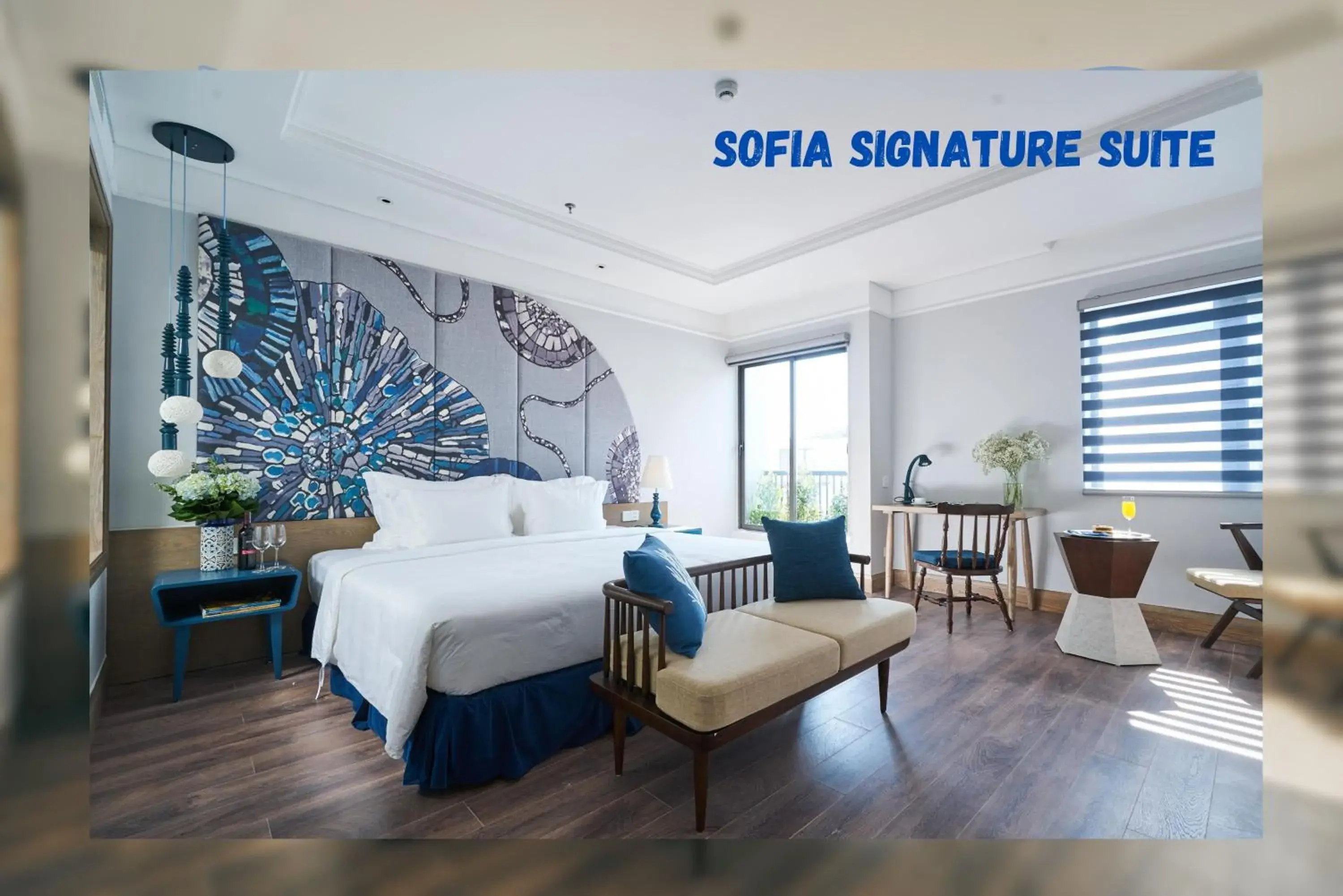 Bed in Sofiana My Khe Hotel & Spa - Rooftop Pool Bar - Free Craft Beer and 20 minute Spa per Room Bed in Sofiana My Khe Hotel & Spa - Rooftop Pool Bar - Free Craft Beer and 20 minute Spa per Room