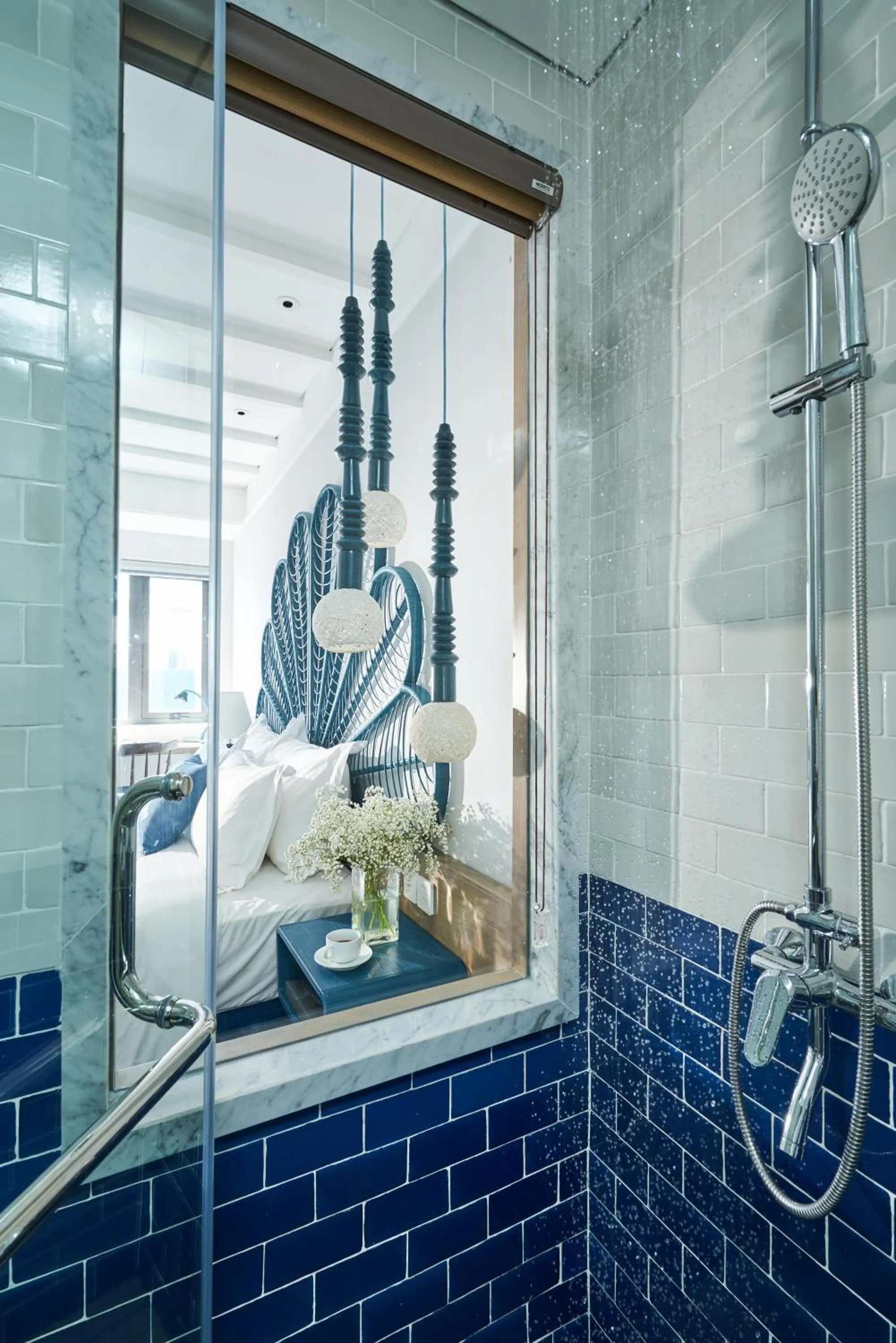 Bathroom in Sofiana My Khe Hotel & Spa - Rooftop Pool Bar - Free Craft Beer and 20 minute Spa per Room