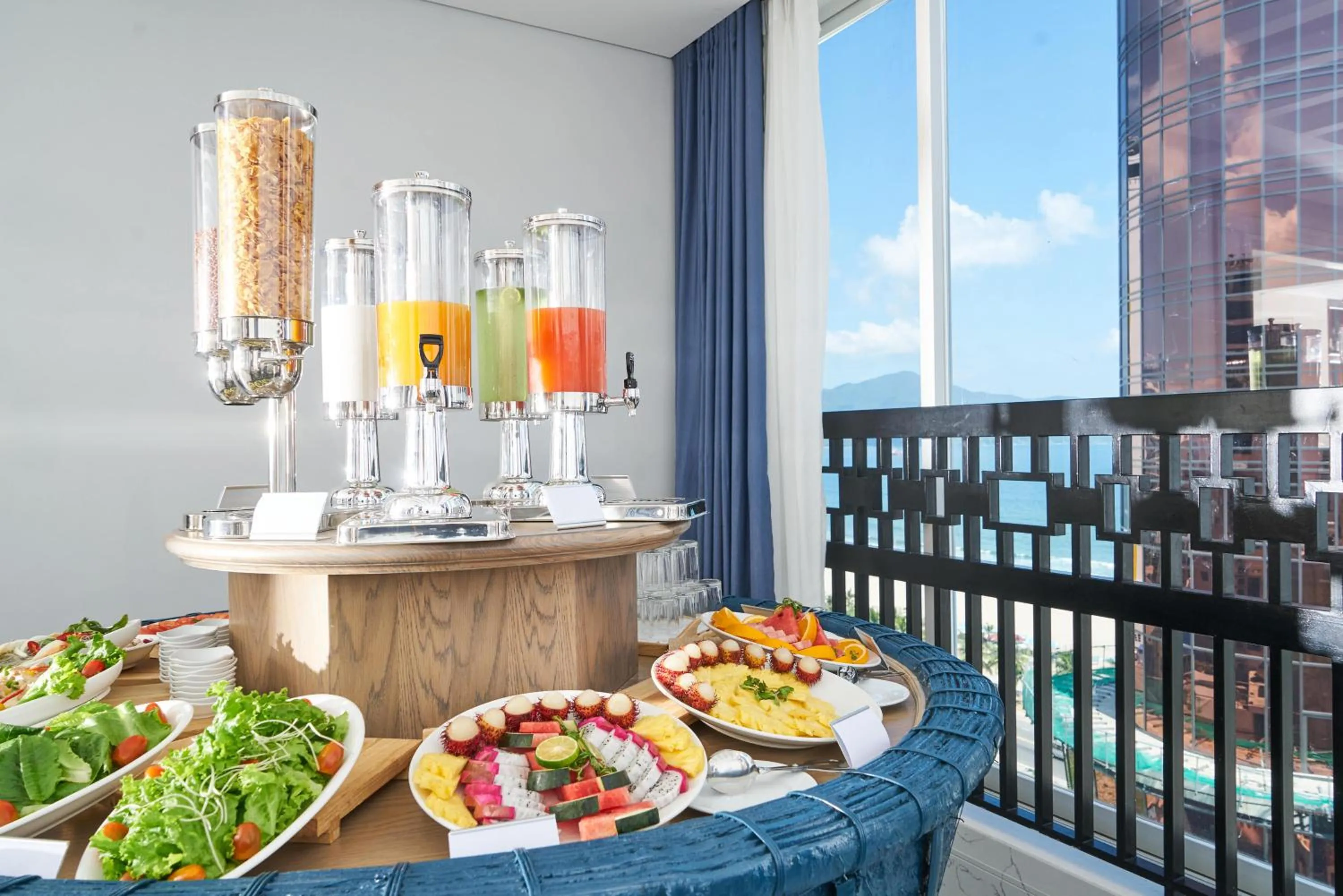 Buffet breakfast in Sofiana My Khe Hotel & Spa - Rooftop Pool Bar - Free Craft Beer and 20 minute Spa per Room