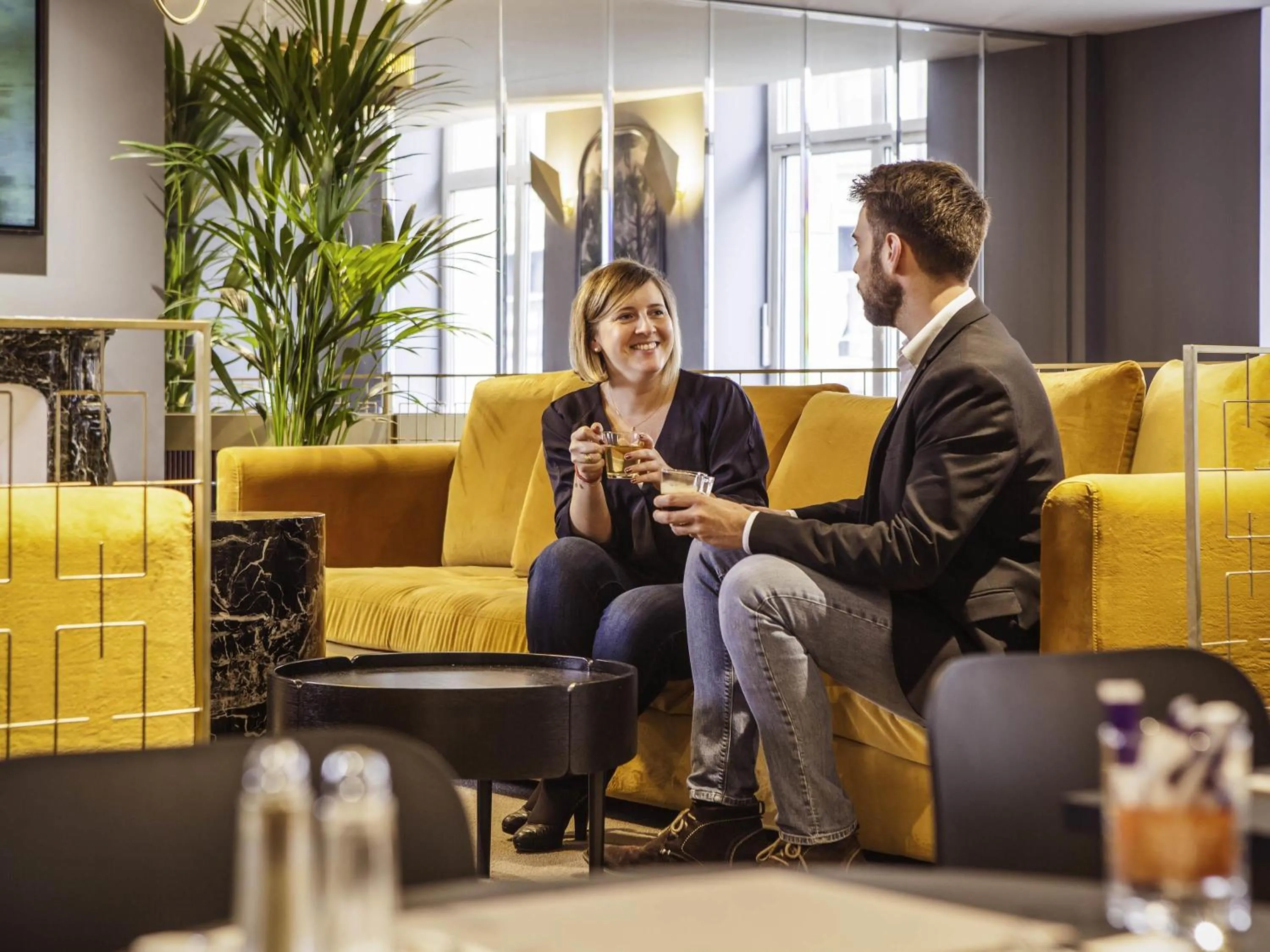 Lounge or bar in Mercure Nancy Centre Place Stanislas