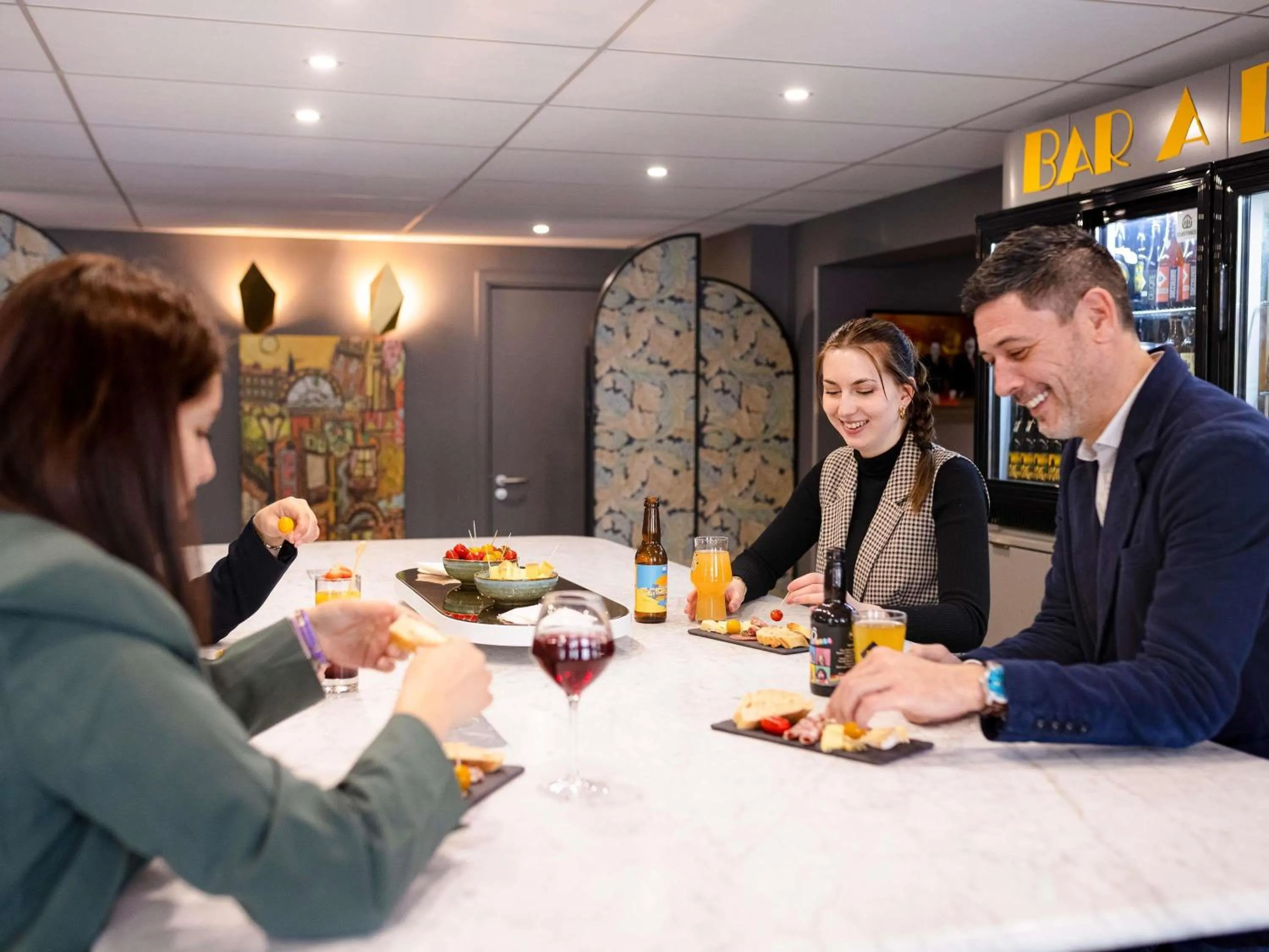 Lounge or bar in Mercure Nancy Centre Place Stanislas