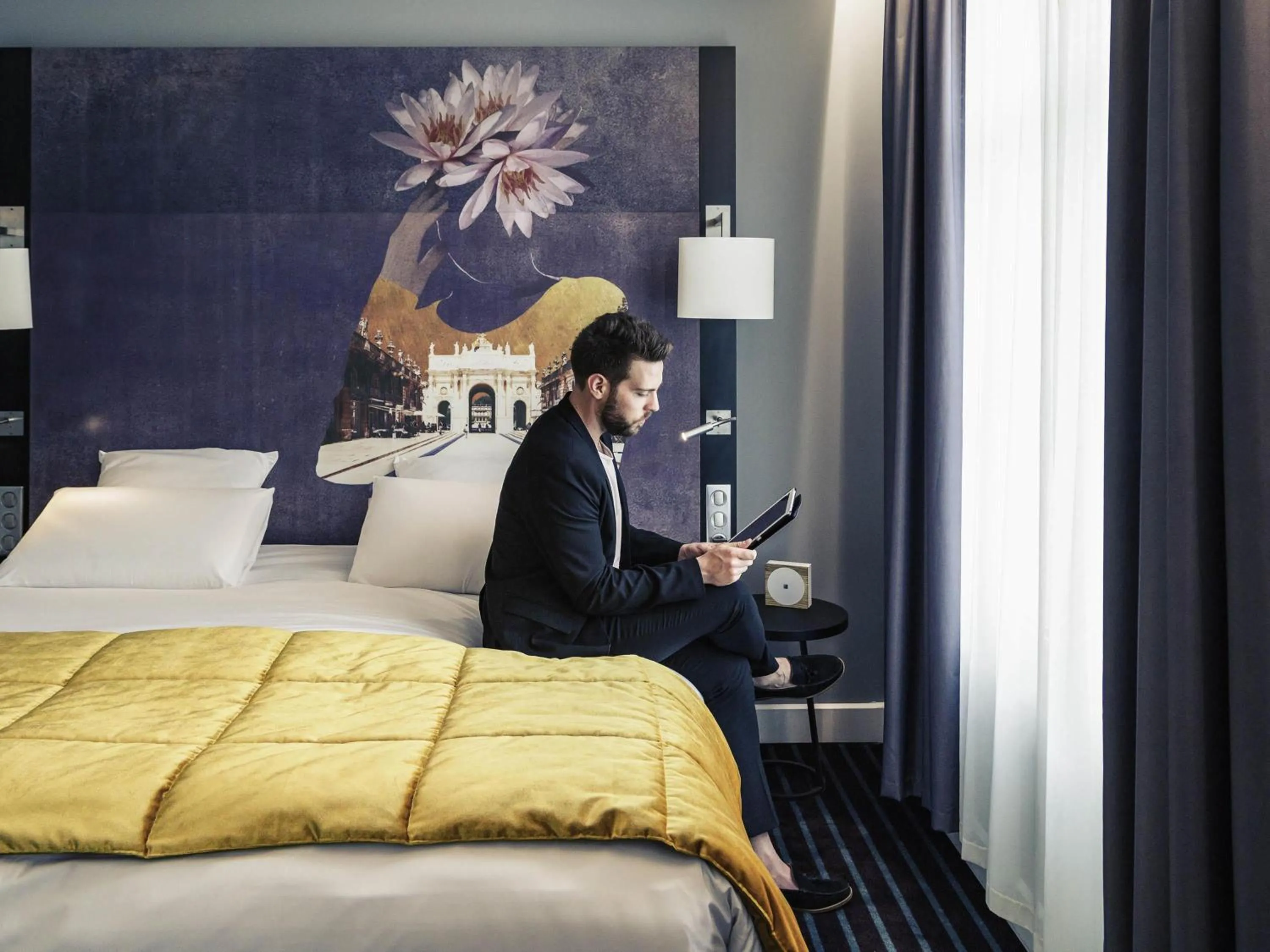 Bedroom, Bed in Mercure Nancy Centre Place Stanislas