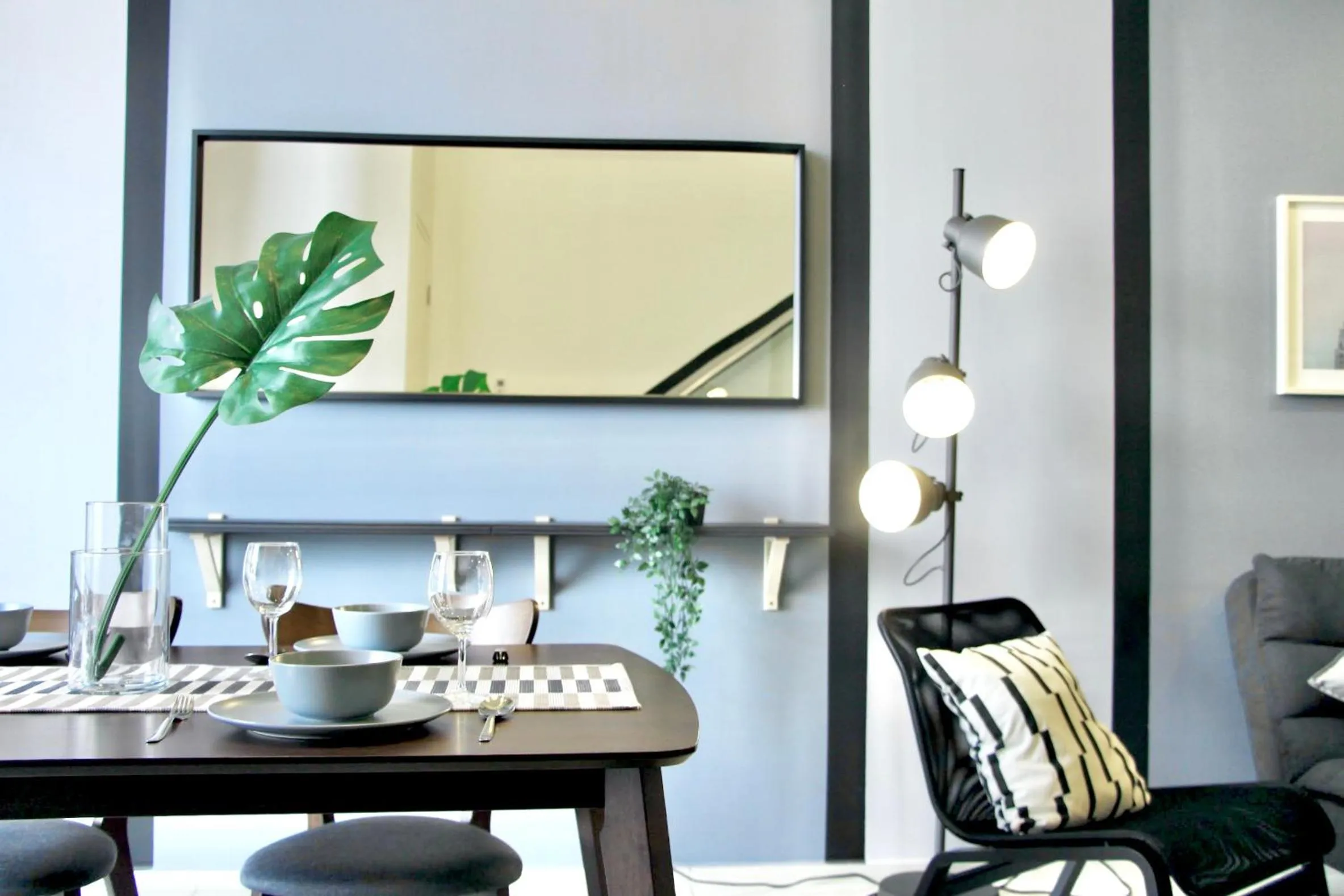 Seating area in EkoCheras Suite by MOKA