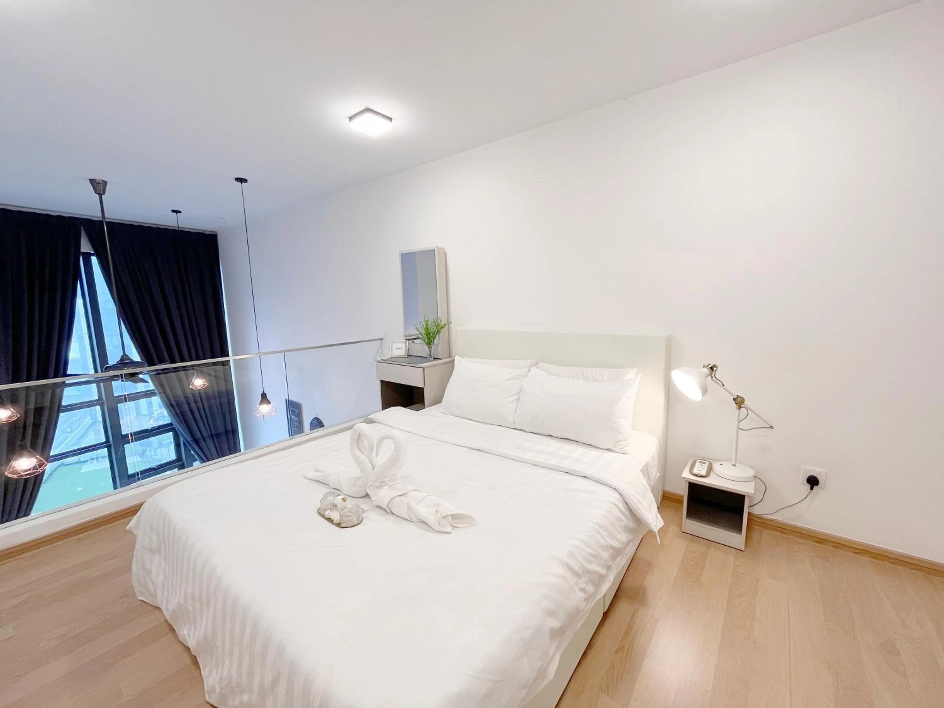 Bed in EkoCheras Suite by MOKA