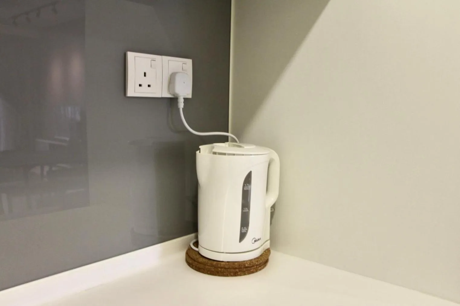 Kitchen or kitchenette in EkoCheras Suite by MOKA