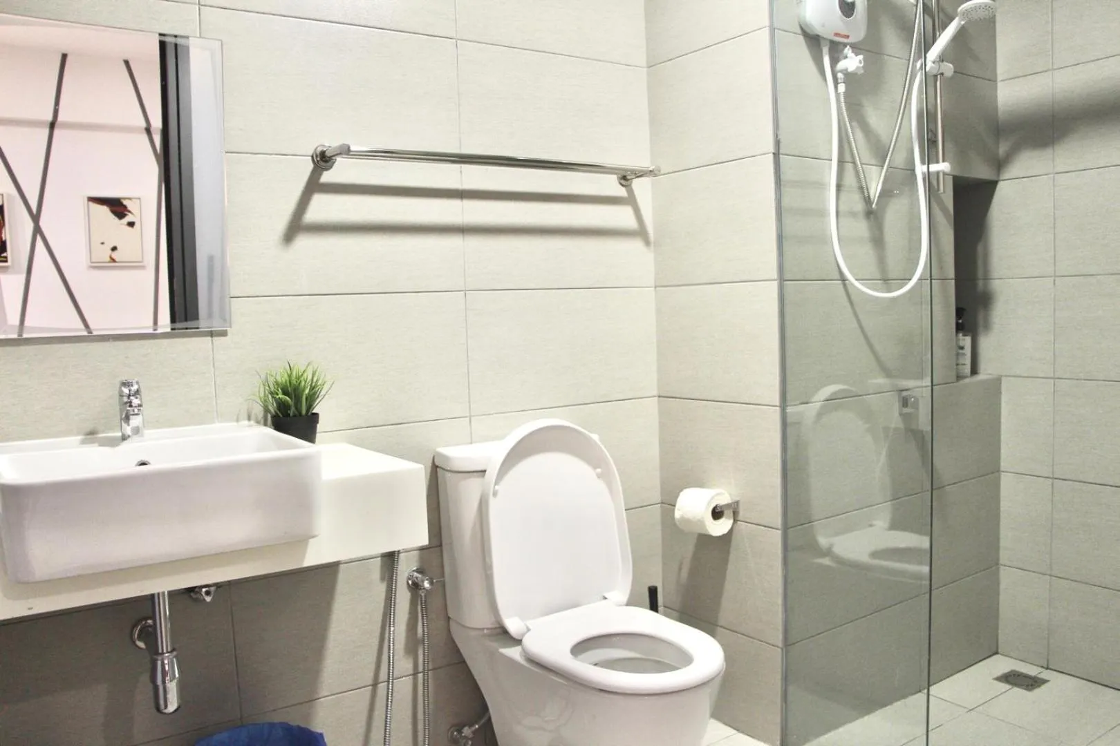 Shower in EkoCheras Suite by MOKA