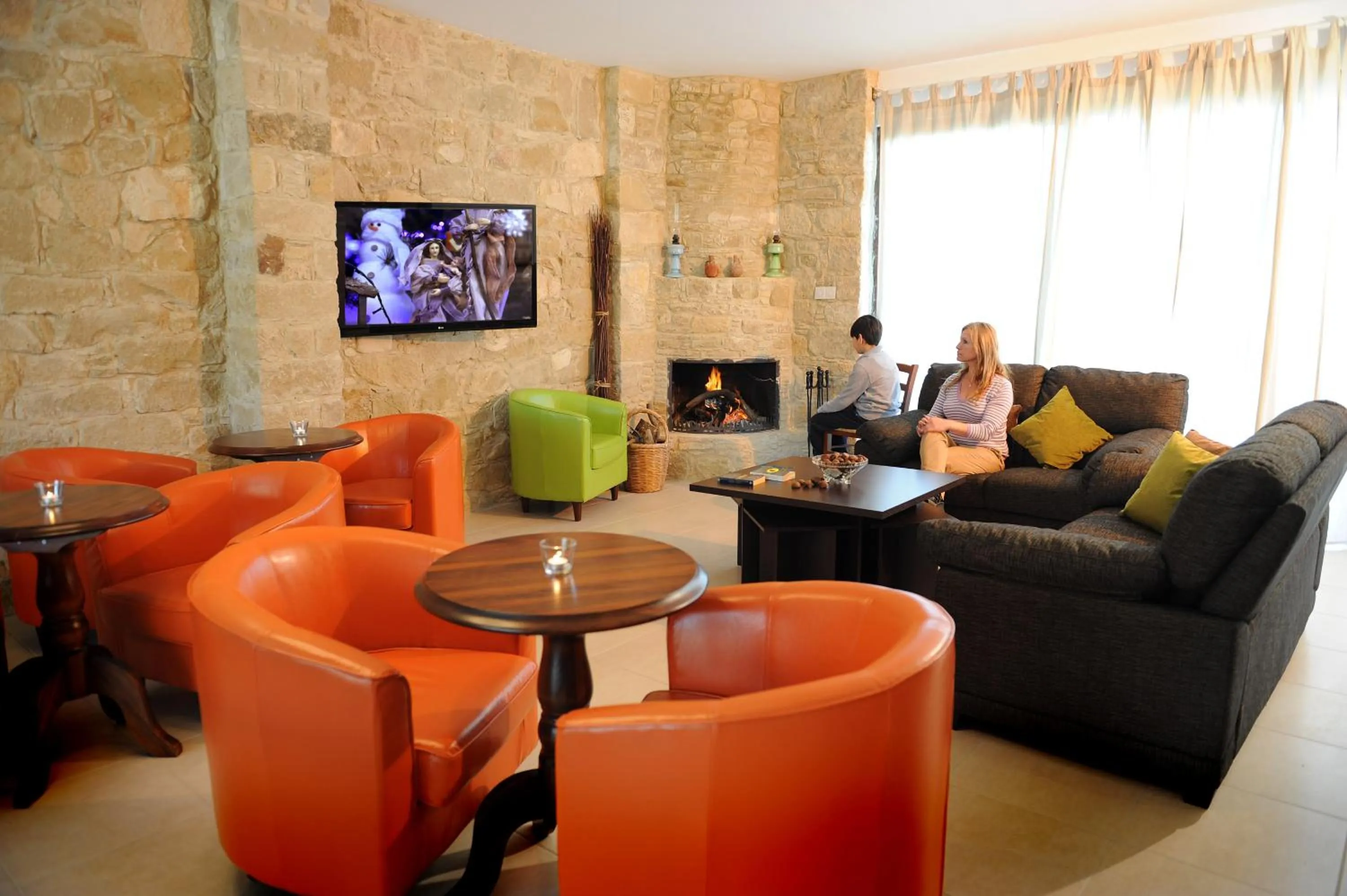 Lobby or reception in Esperando