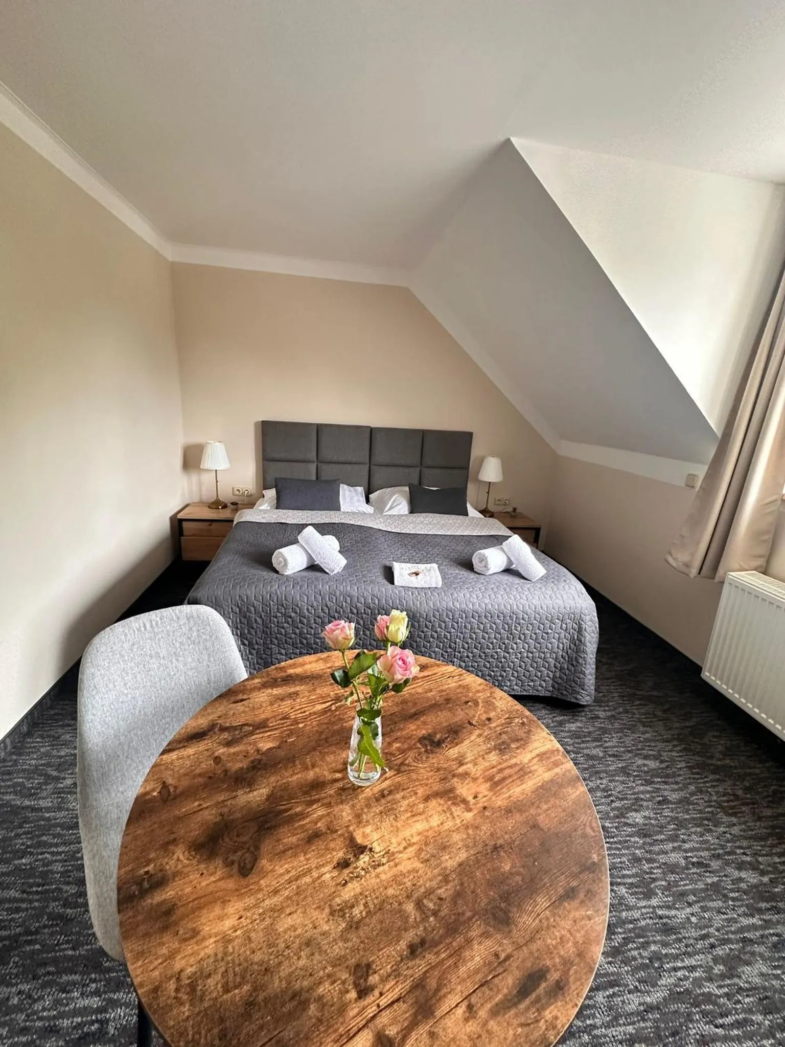 Bed in hotel Nautilus