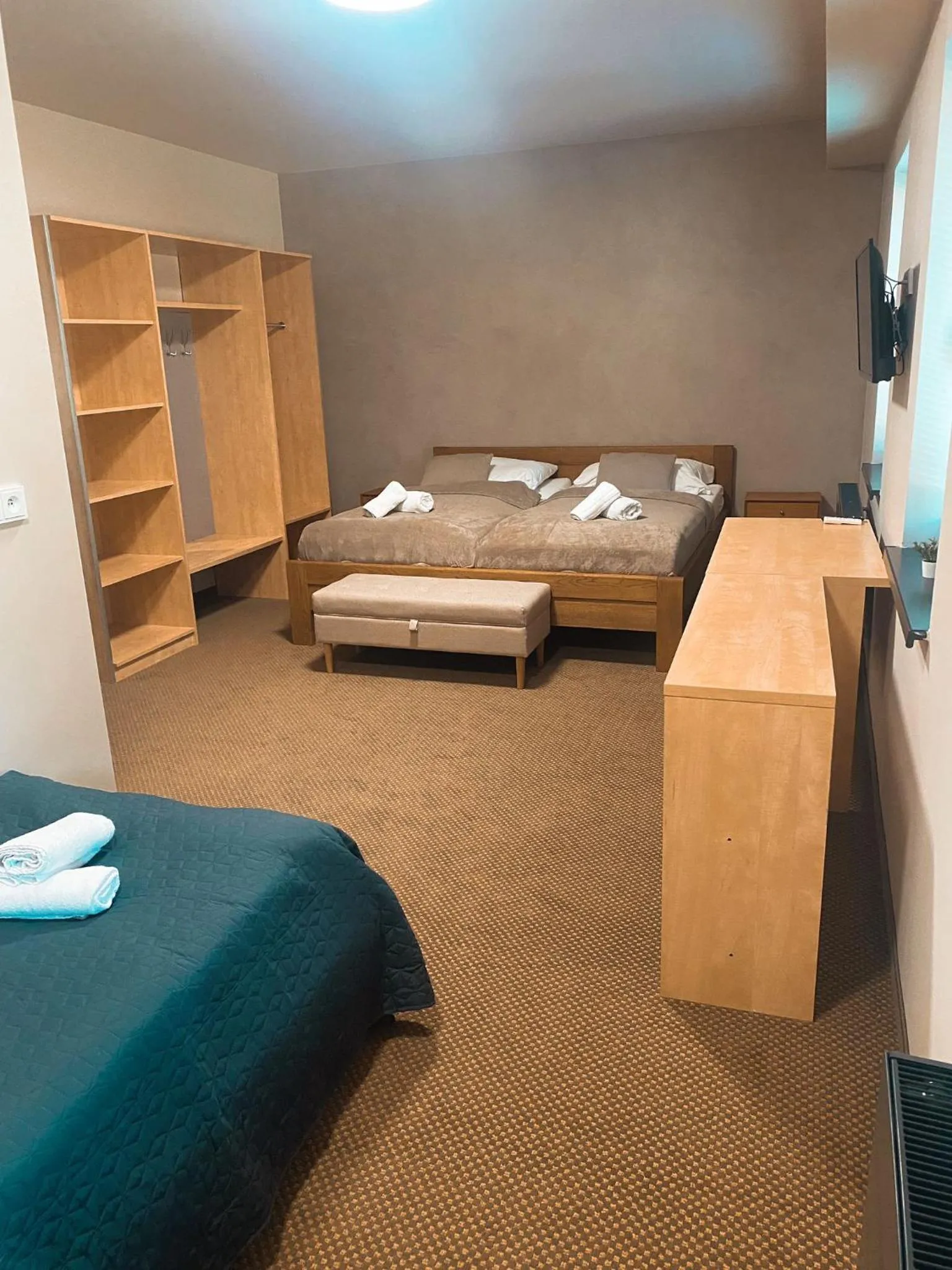 Bed in hotel Nautilus