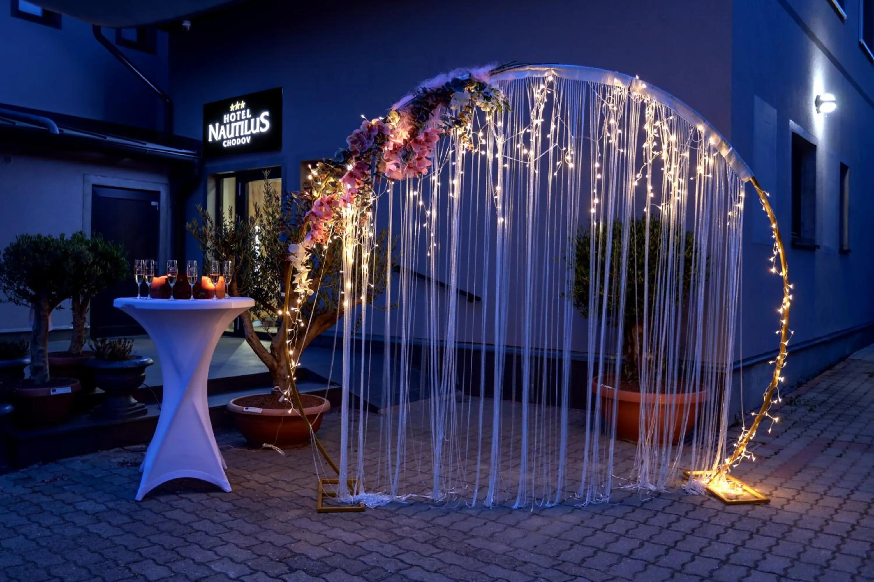 Night in hotel Nautilus