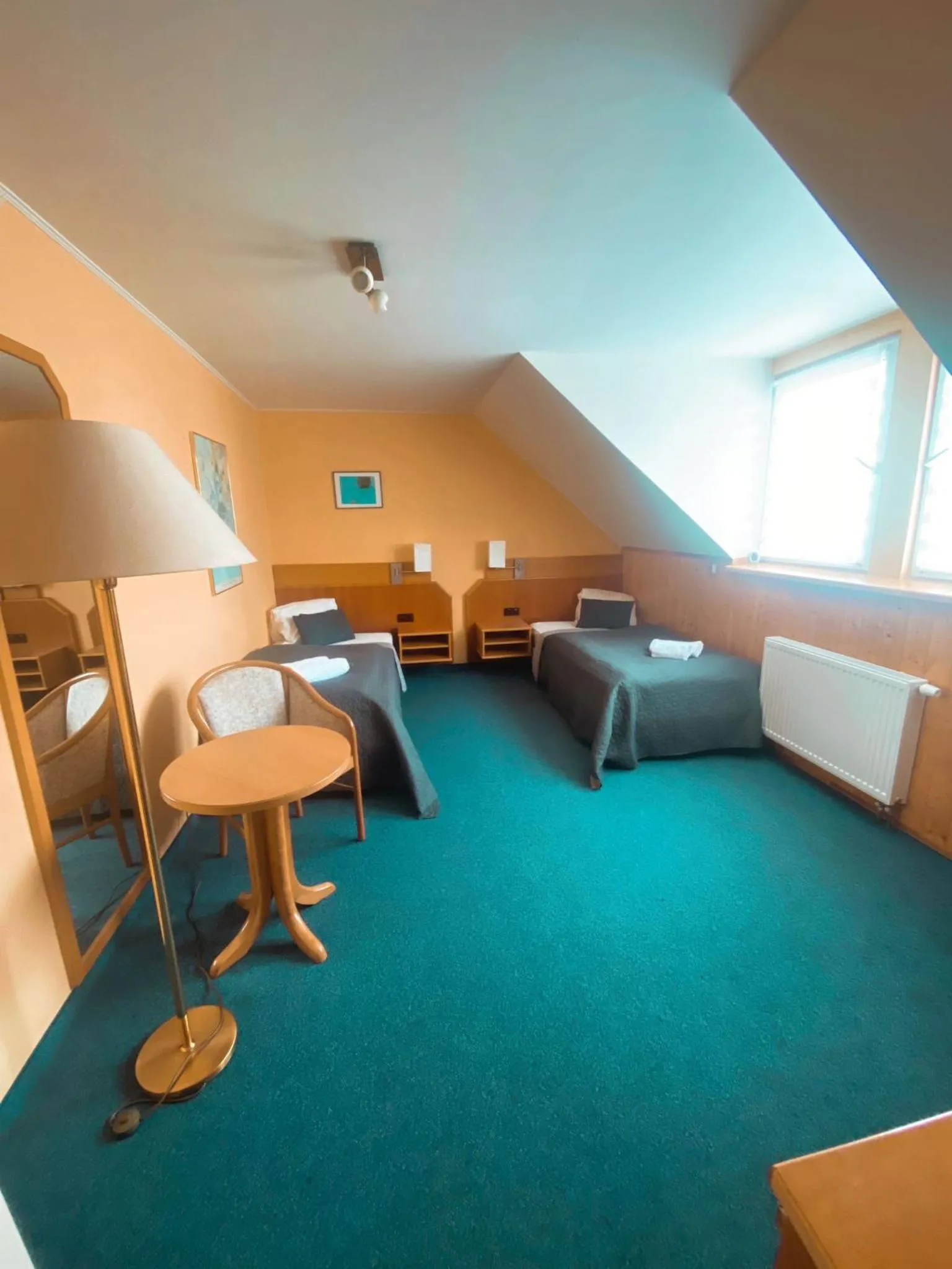 Bed in hotel Nautilus