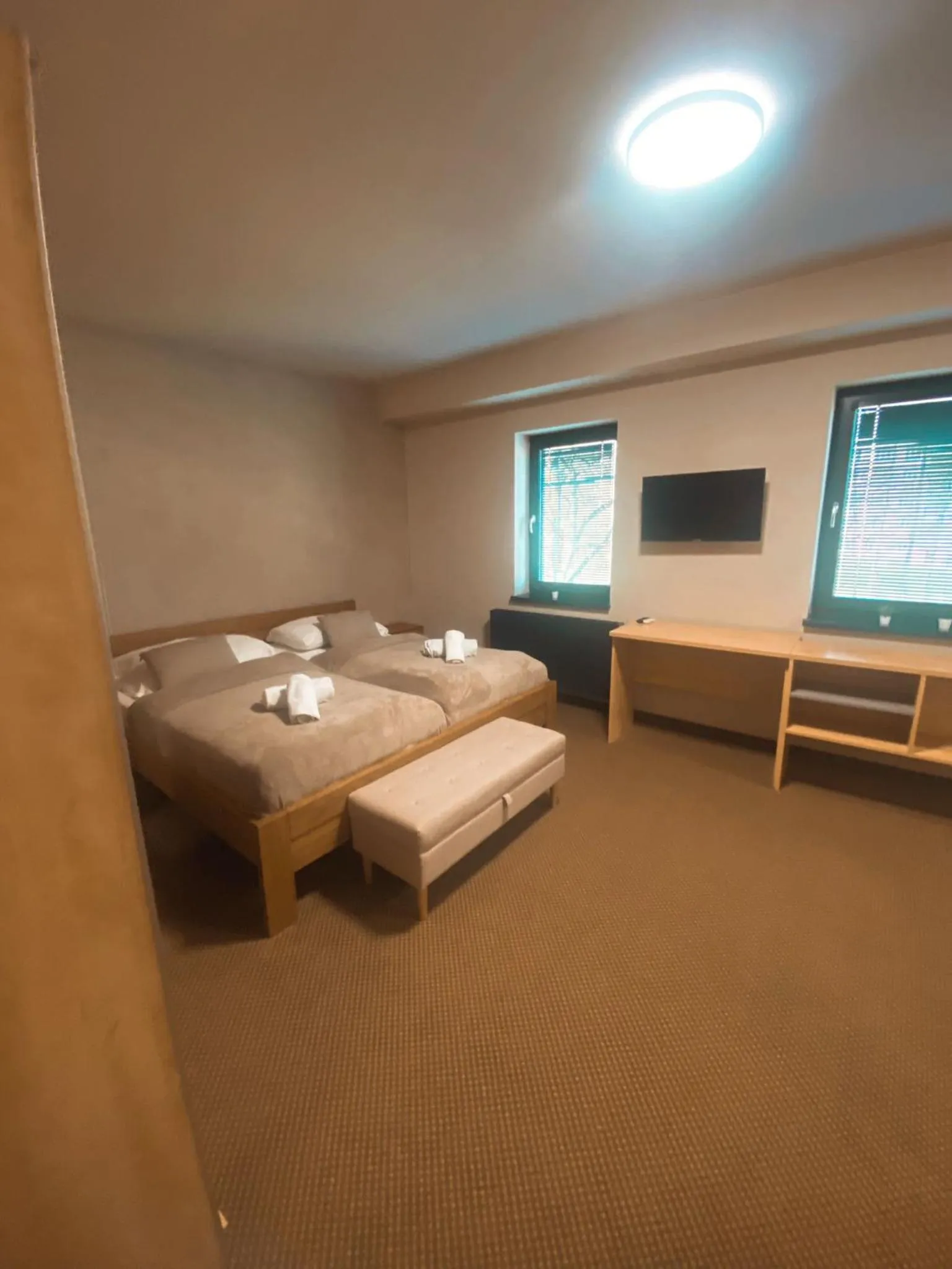 Bed in hotel Nautilus