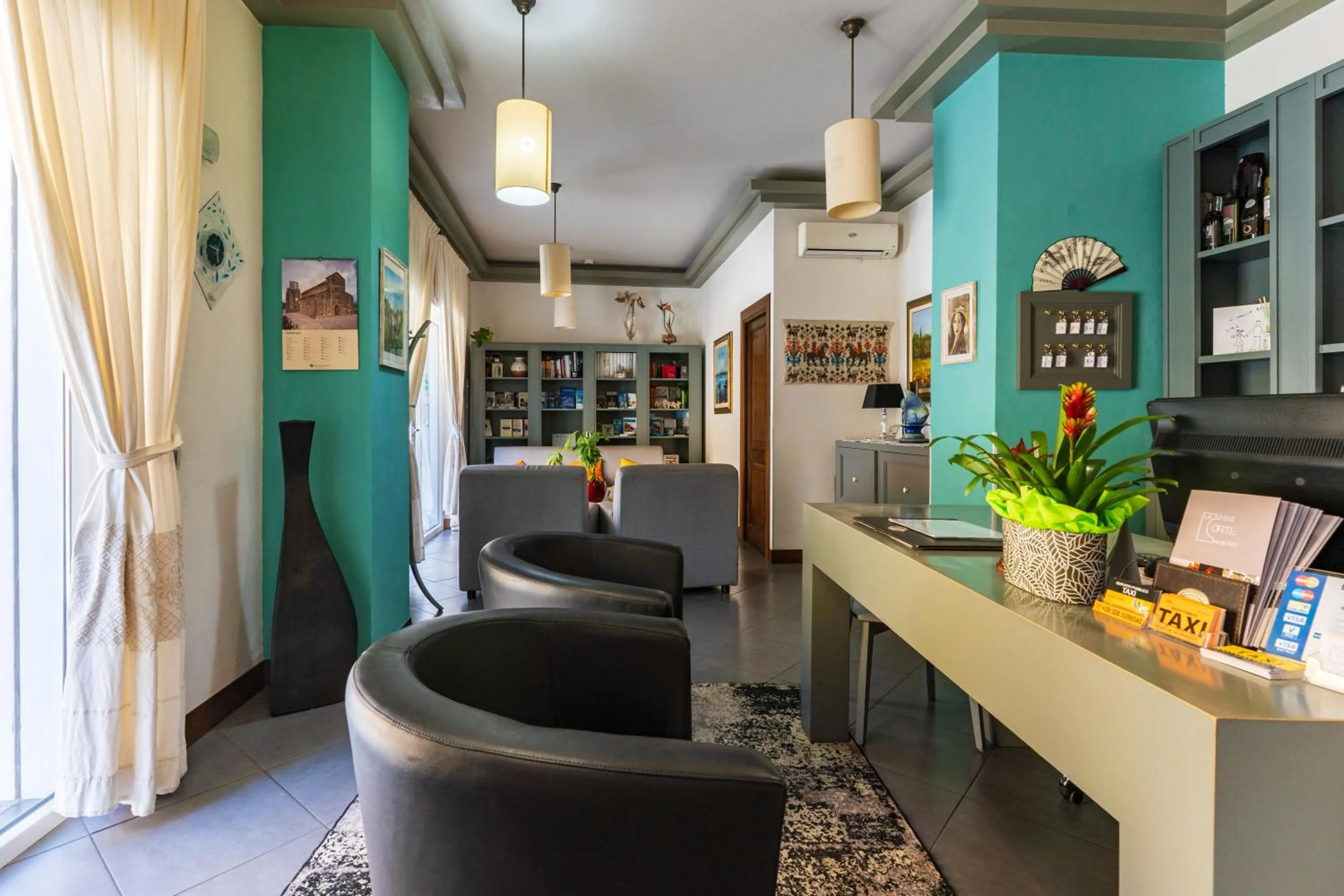 Lobby or reception in Albergo Residenziale La Corte