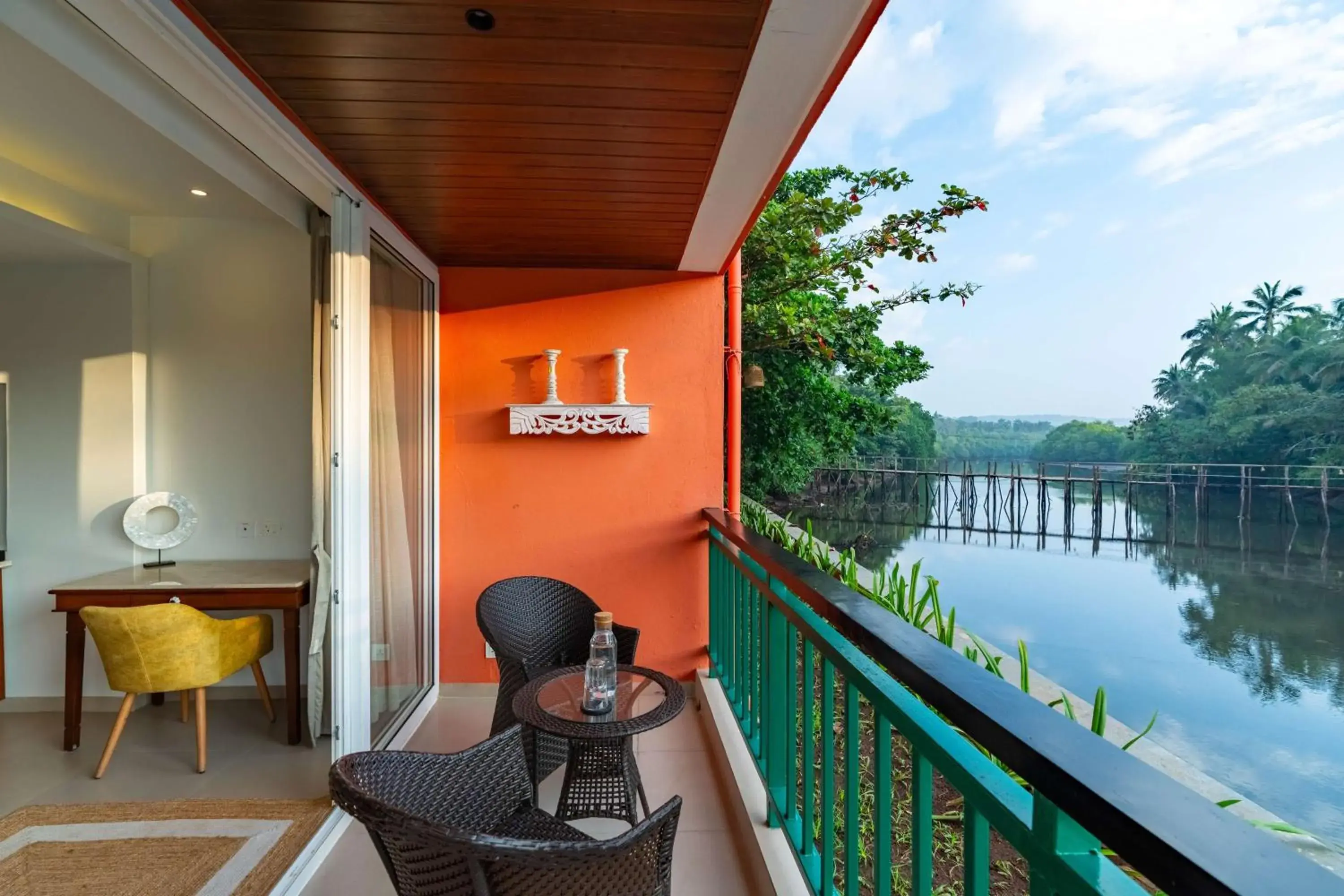Bedroom in Mandrem Beach Resort, a member of Radisson Individuals Retreat Bedroom in Mandrem Beach Resort, a member of Radisson Individuals Retreat