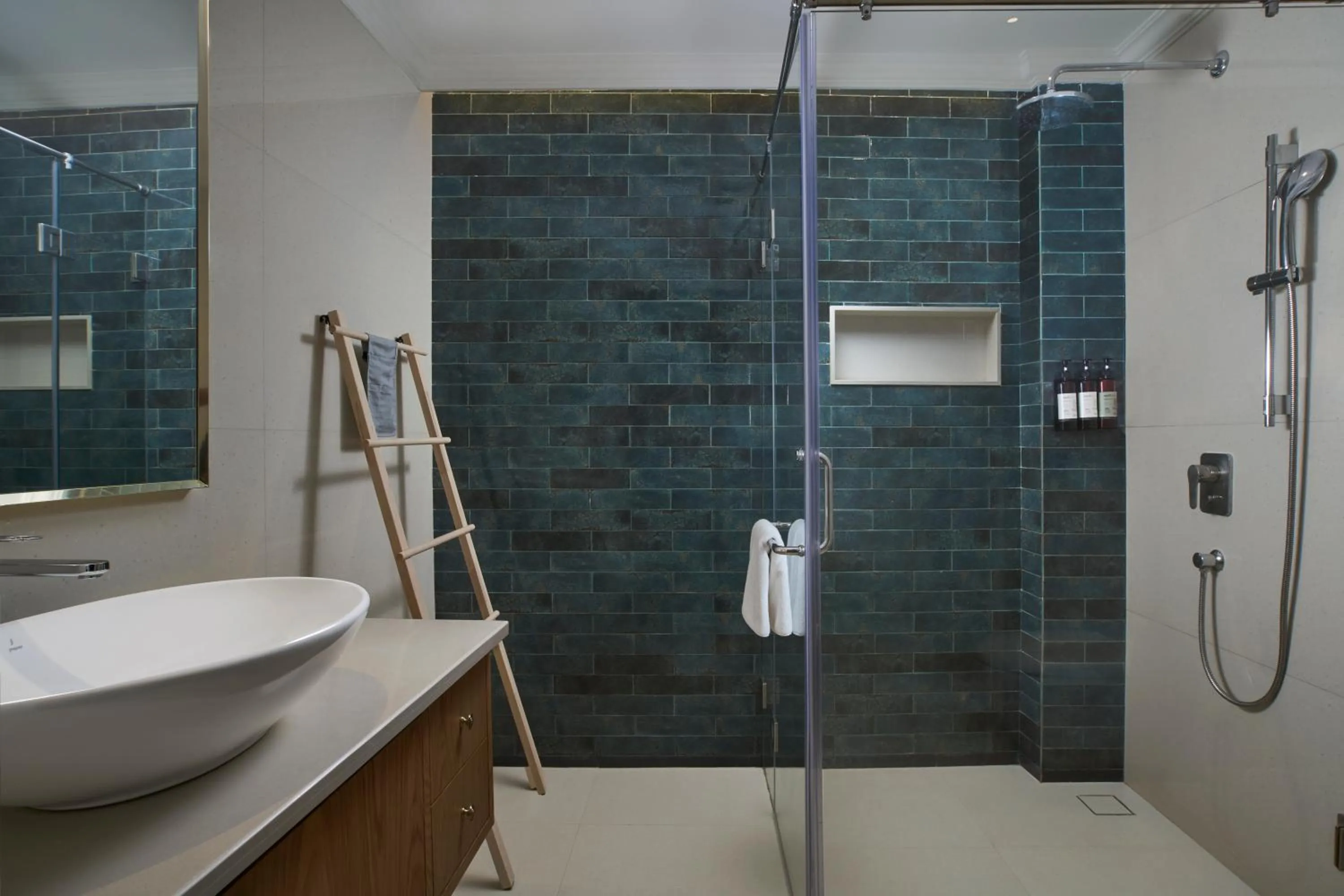 Shower in Mandrem Beach Resort, a member of Radisson Individuals Retreat